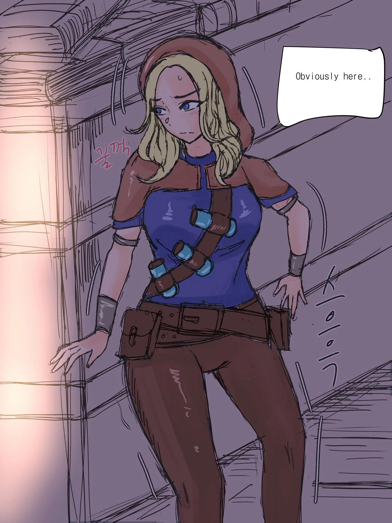 Spellthief Lux porn comic picture 1