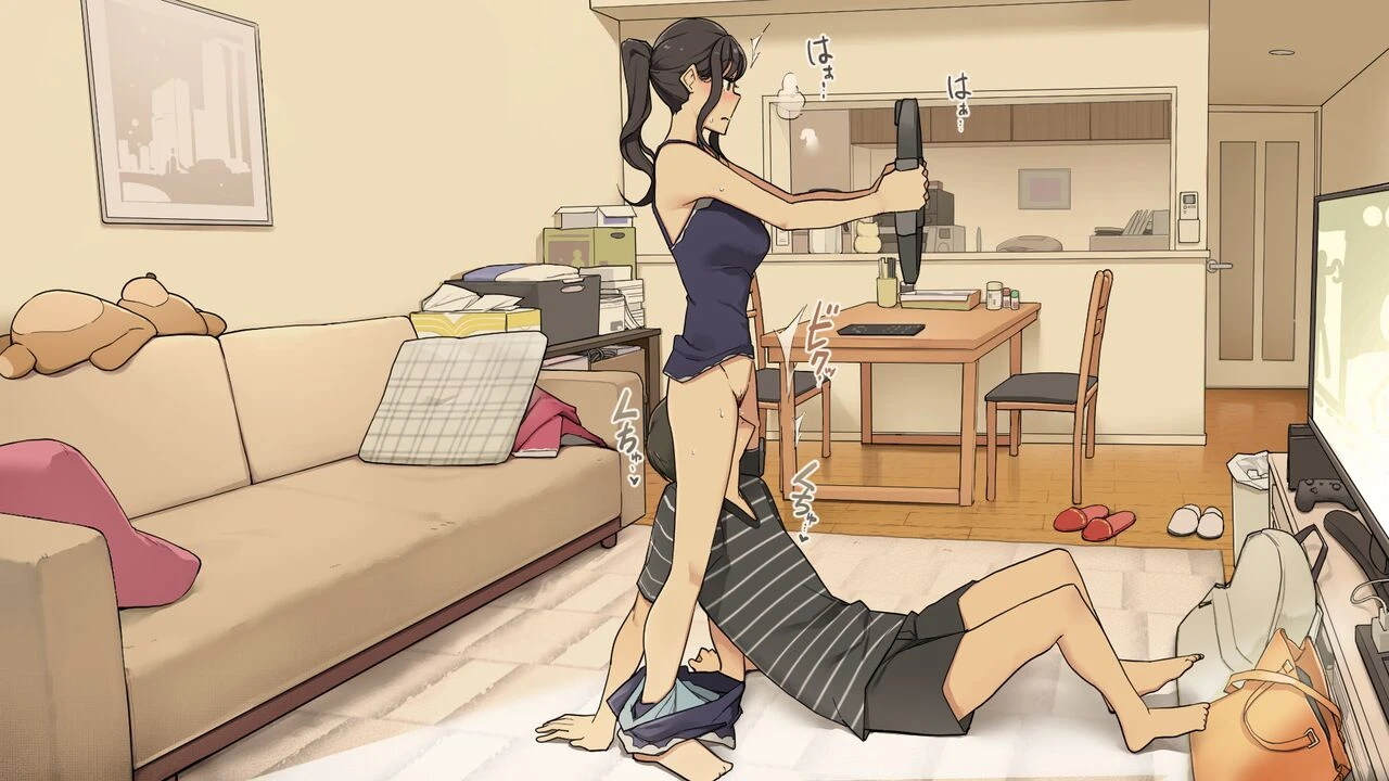 Spending a Day Trying to Provoke My Older Girlfriend Who Never Gets Angry porn comic picture 14