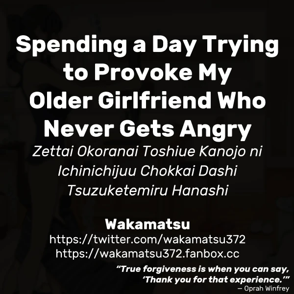 Spending a Day Trying to Provoke My Older Girlfriend Who Never Gets Angry porn comic picture 26