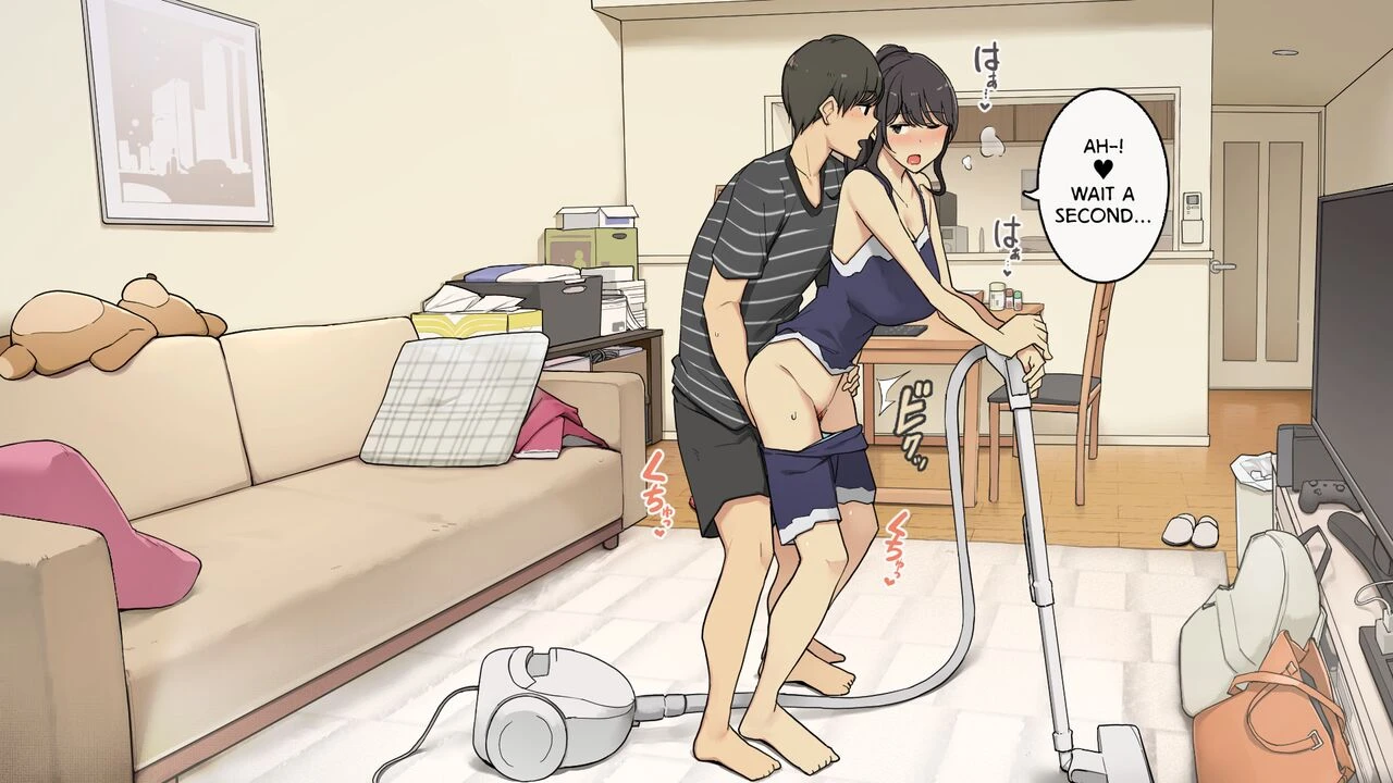 Spending a Day Trying to Provoke My Older Girlfriend Who Never Gets Angry porn comic picture 4