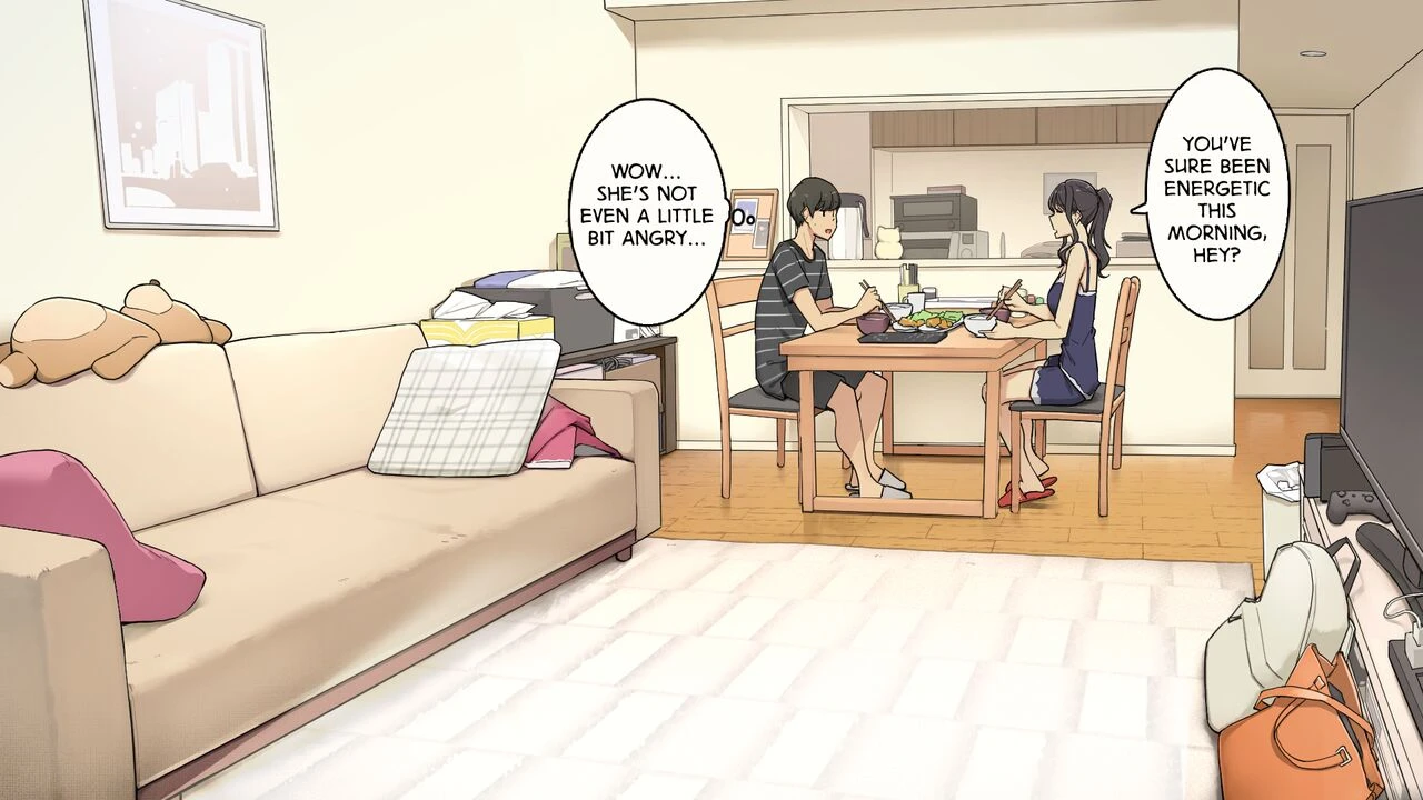 Spending a Day Trying to Provoke My Older Girlfriend Who Never Gets Angry porn comic picture 7