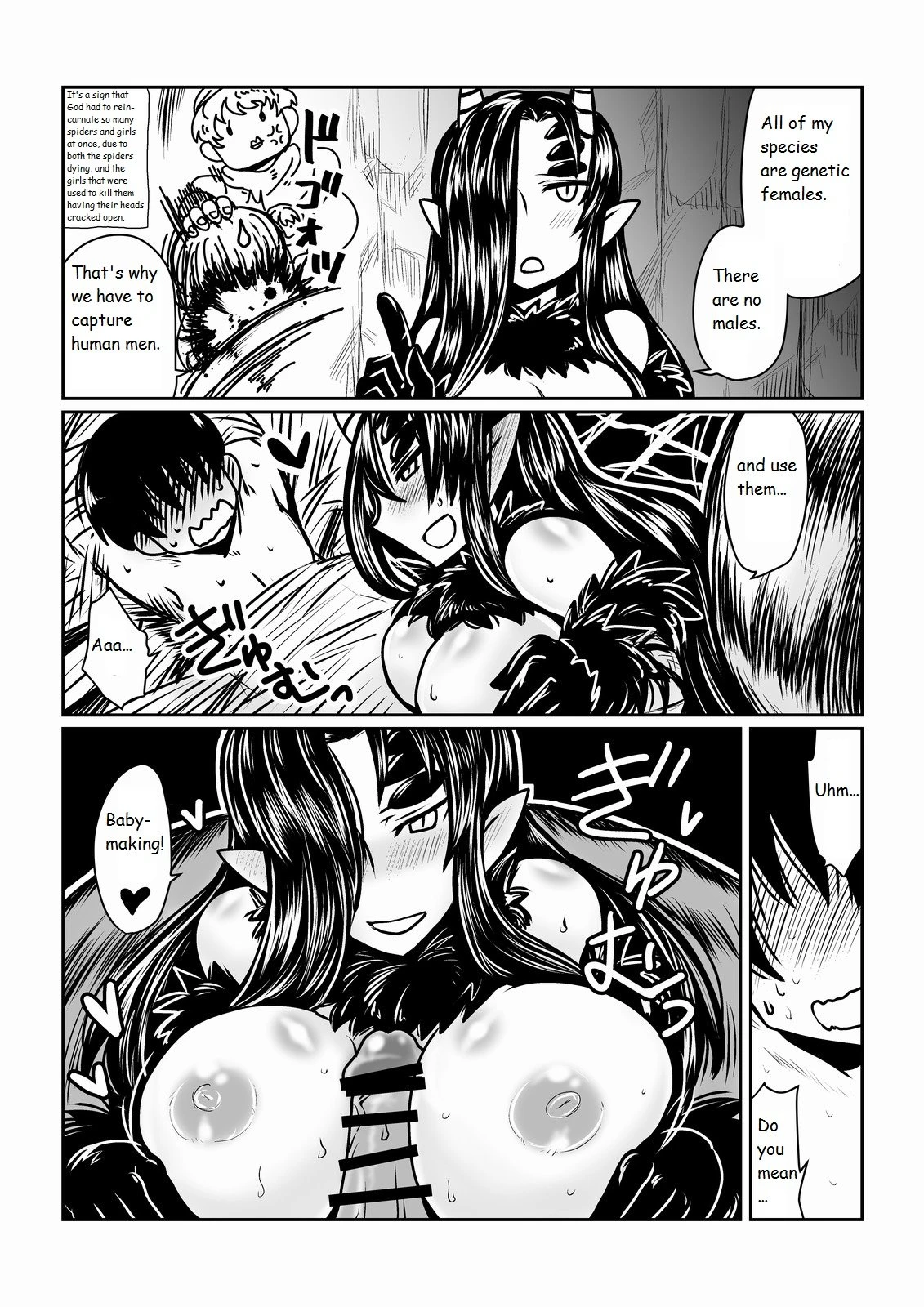 Spider Bride porn comic picture 5