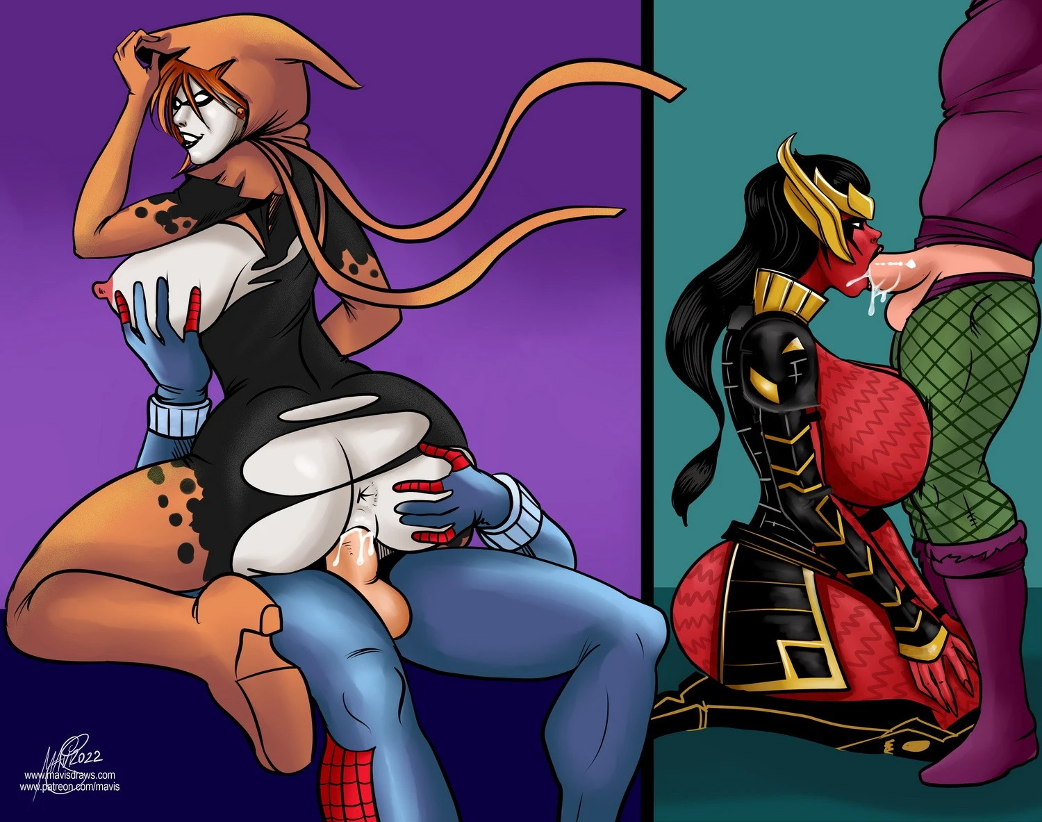 Spider-Man Adventures porn comic picture 3