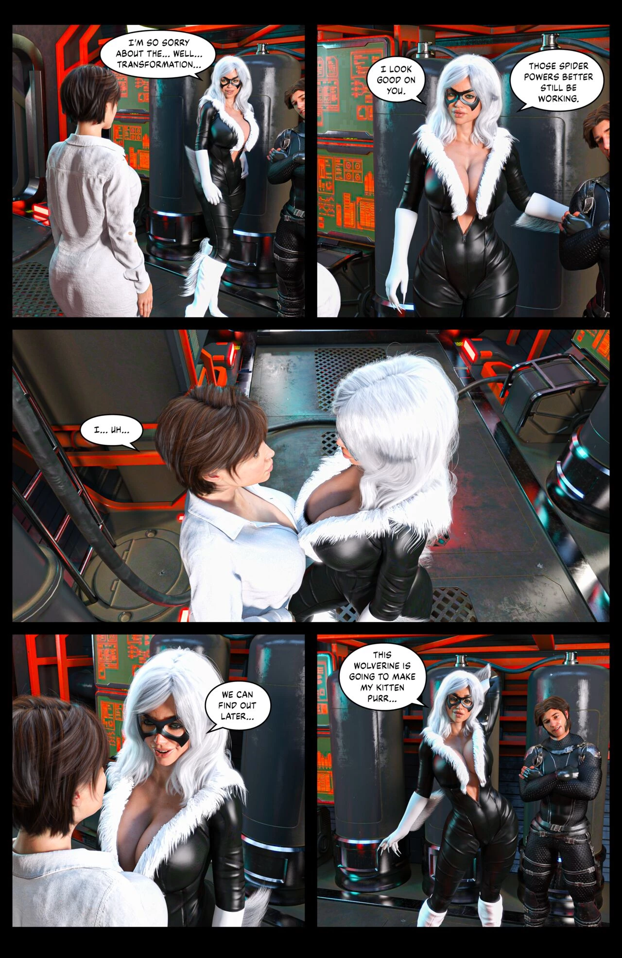 Spider-Man: Cats and Claws 2 porn comic picture 10