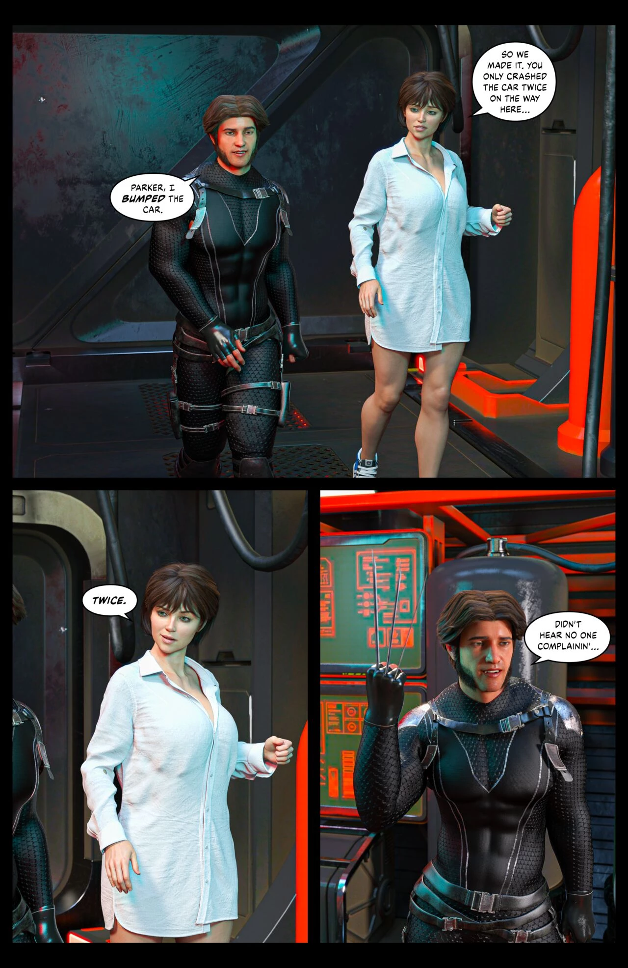 Spider-Man: Cats and Claws 2 porn comic picture 2