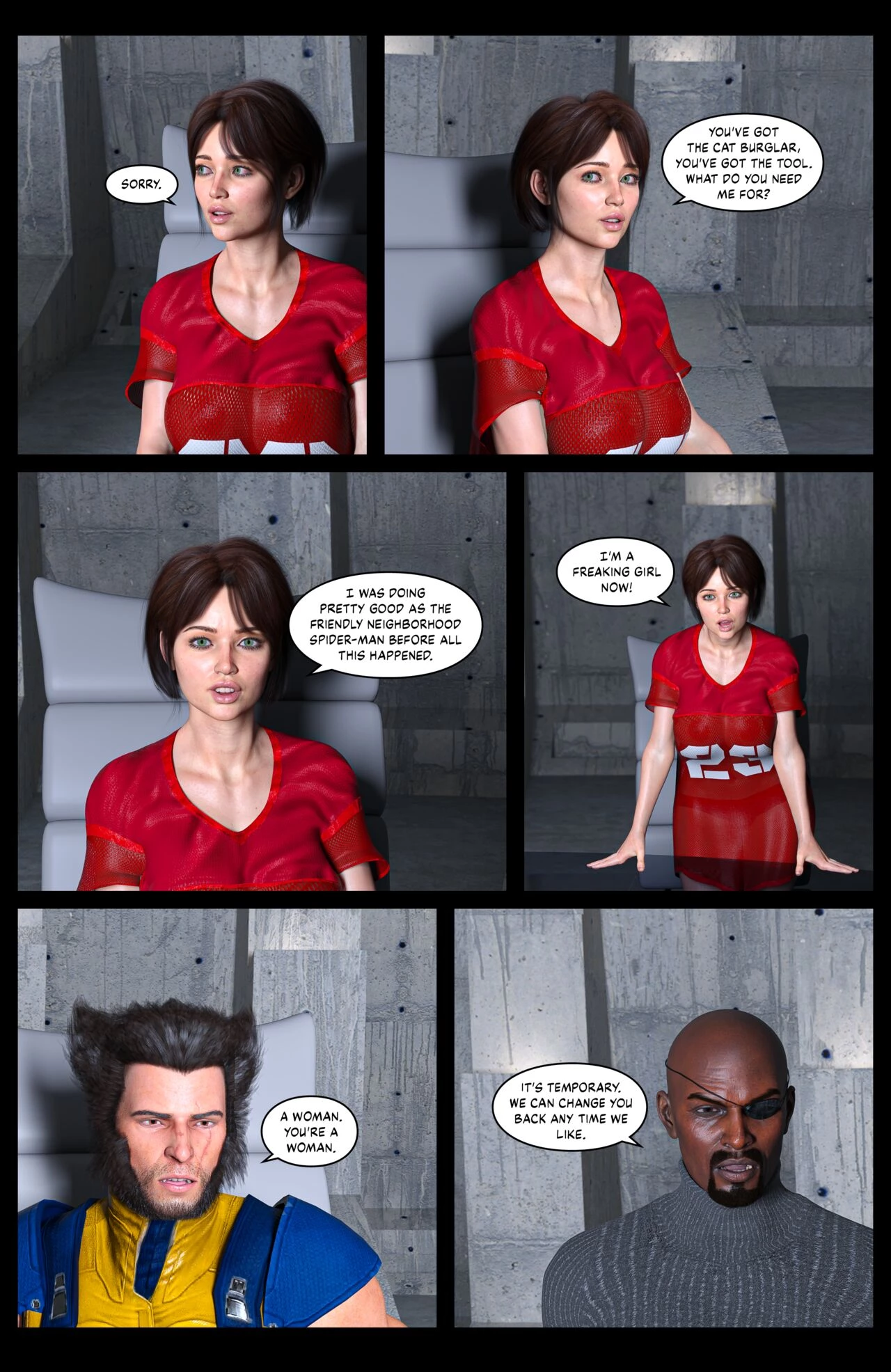 Spider-Man: Cats and Claws 3 porn comic picture 24