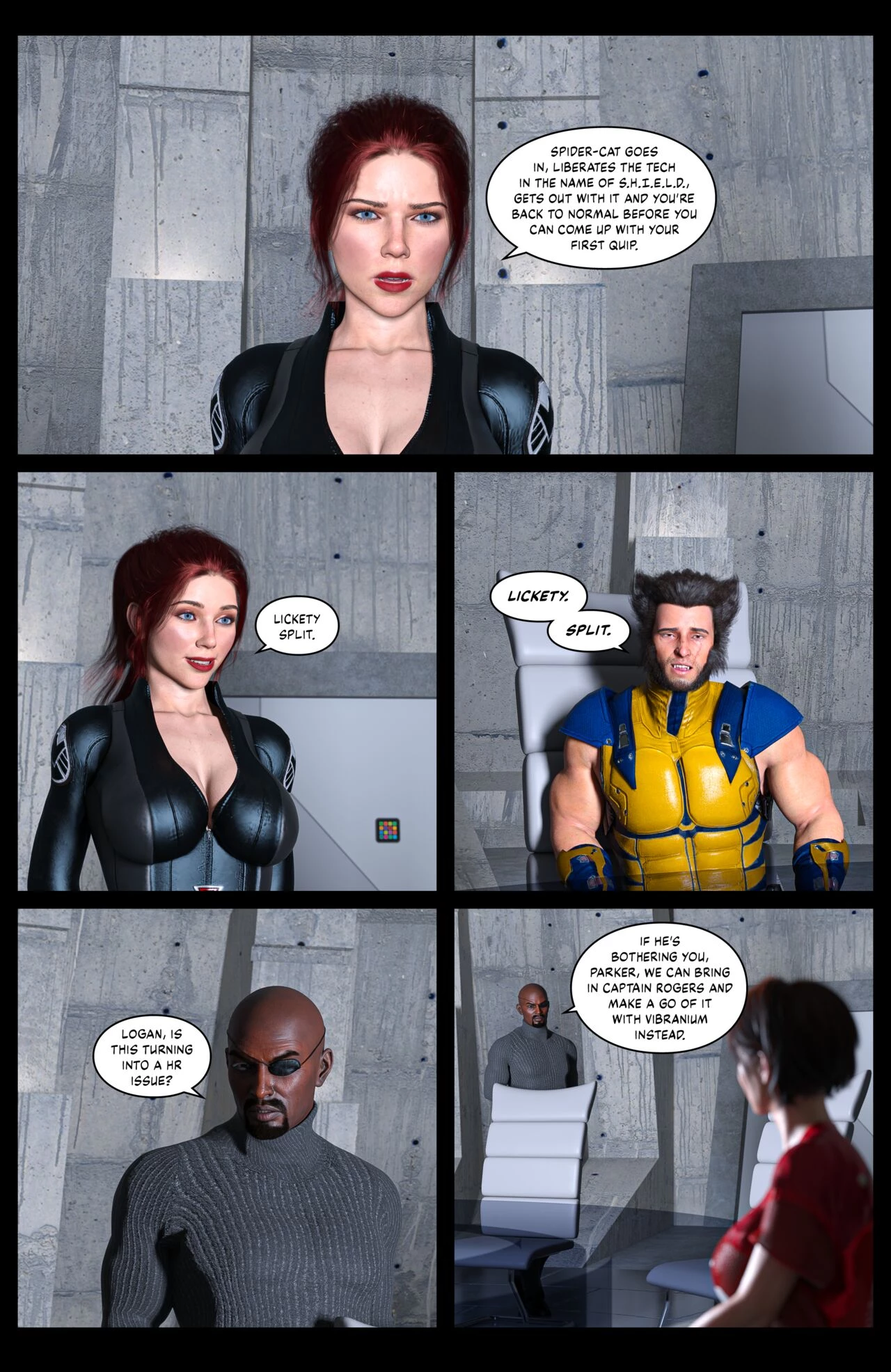 Spider-Man: Cats and Claws 3 porn comic picture 27