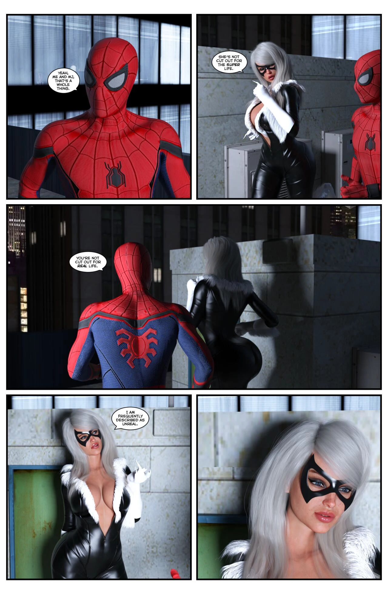 Spider-Man: Cats and Claws porn comic picture 10