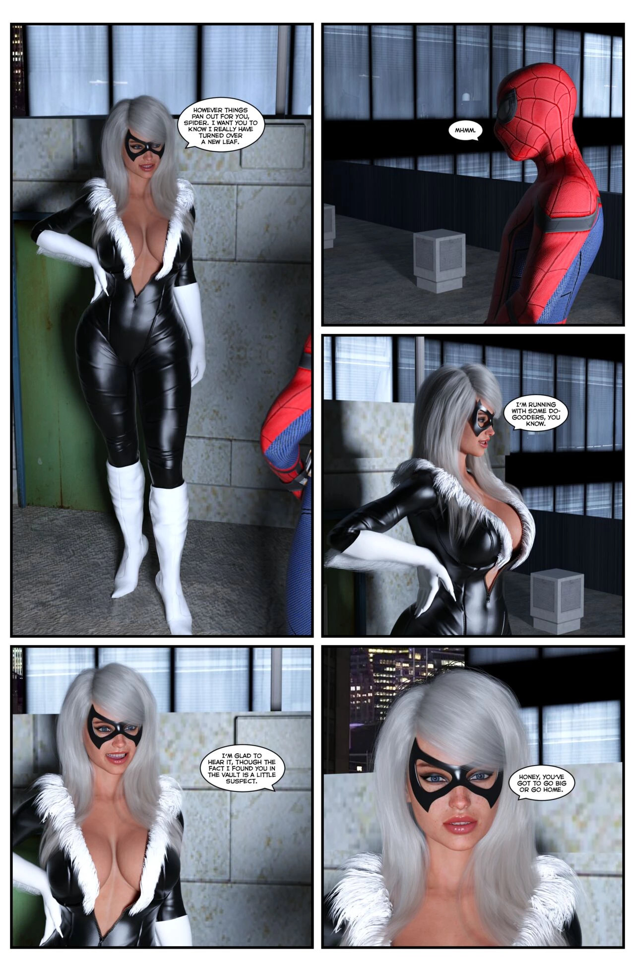 Spider-Man: Cats and Claws porn comic picture 11
