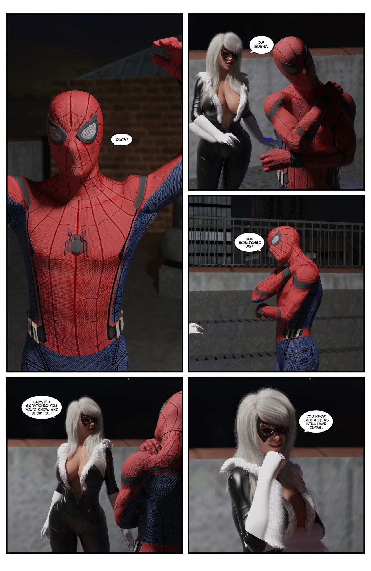 Spider-Man: Cats and Claws porn comic picture 13
