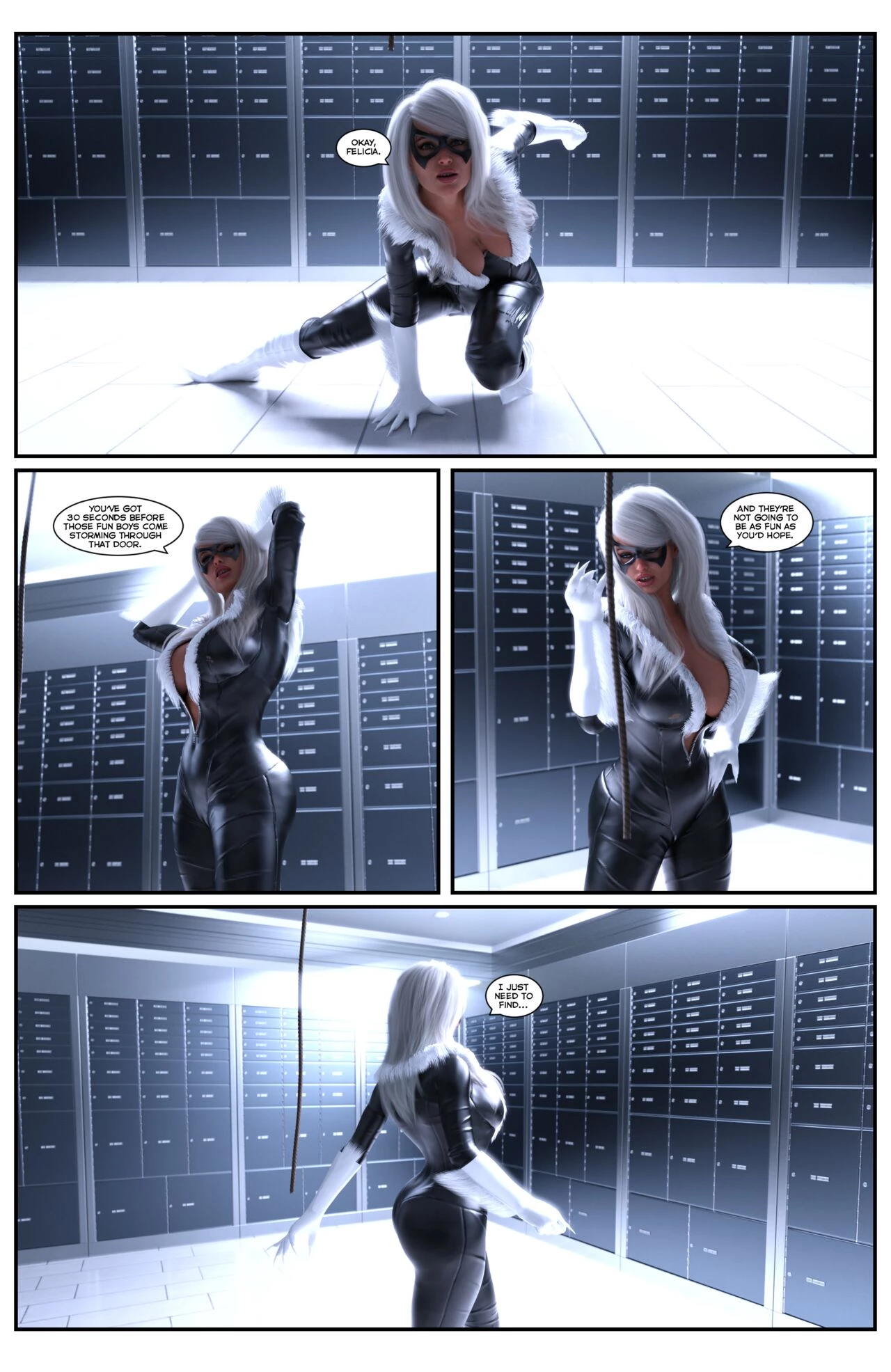 Spider-Man: Cats and Claws porn comic picture 4