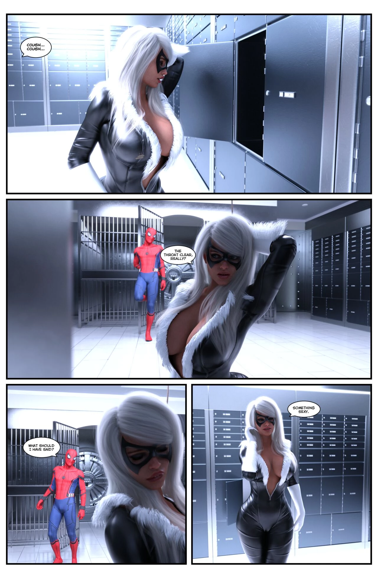 Spider-Man: Cats and Claws porn comic picture 5