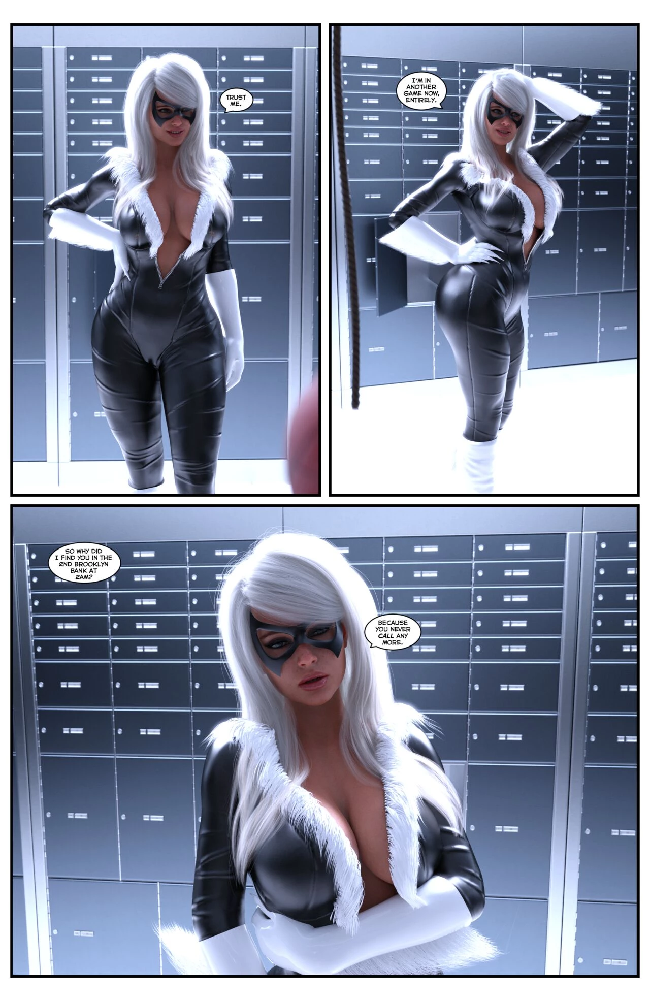 Spider-Man: Cats and Claws porn comic picture 7