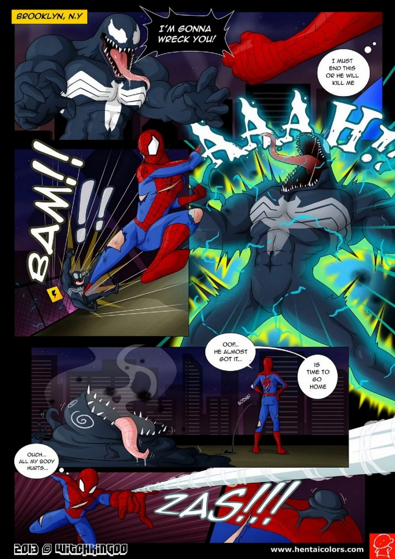 Spider-Man - Special Halloween porn comic picture 2