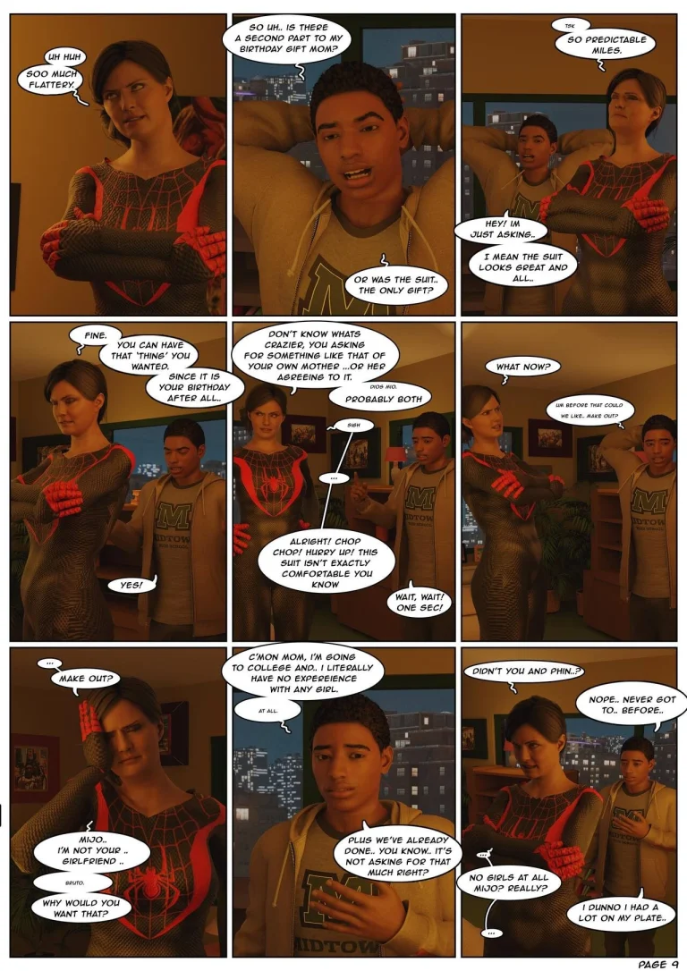 Spider-Mom 2 porn comic picture 10