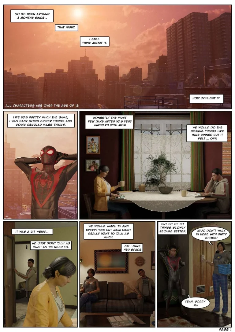 Spider-Mom 2 porn comic picture 2