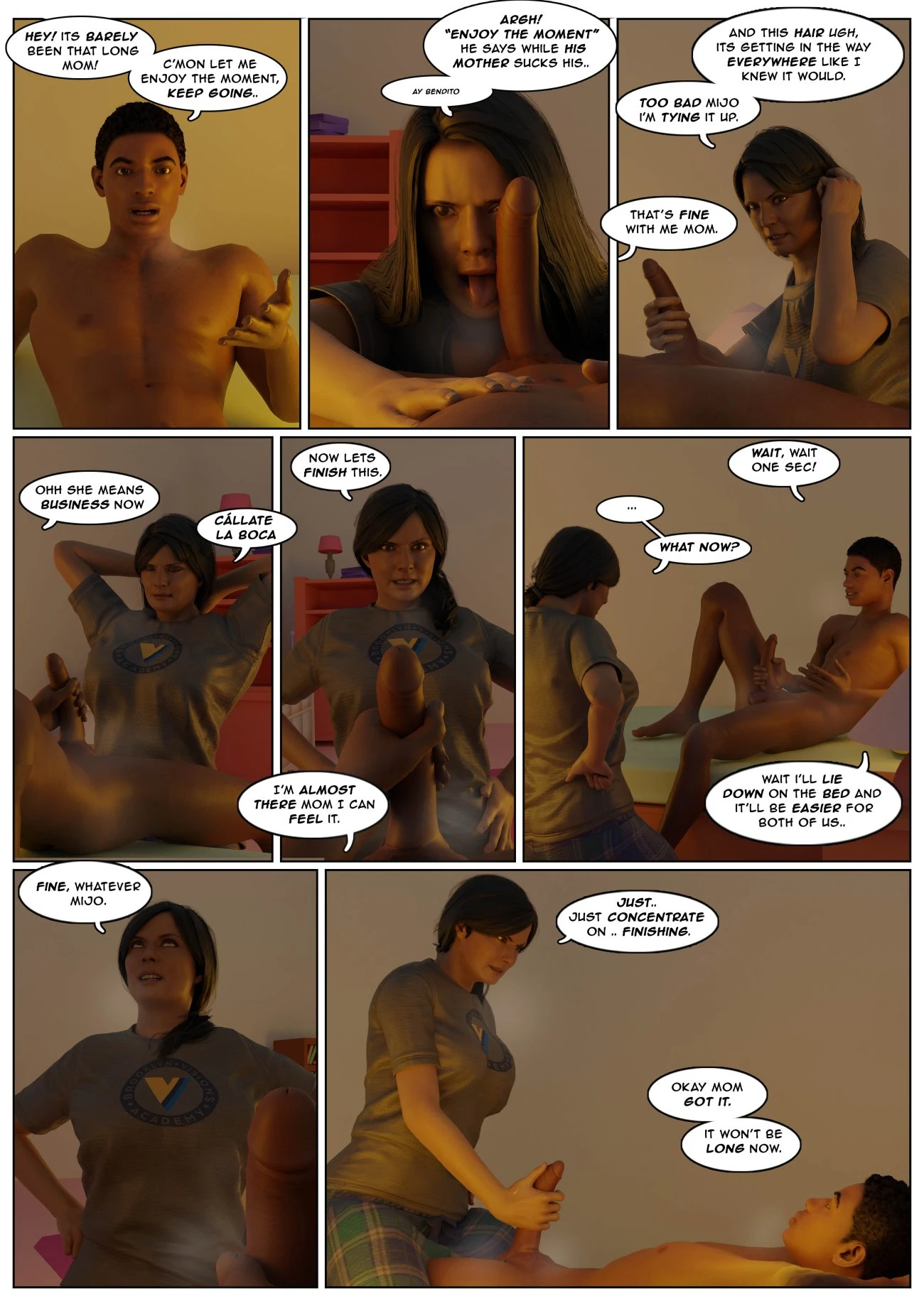 Spider-Mom porn comic picture 12