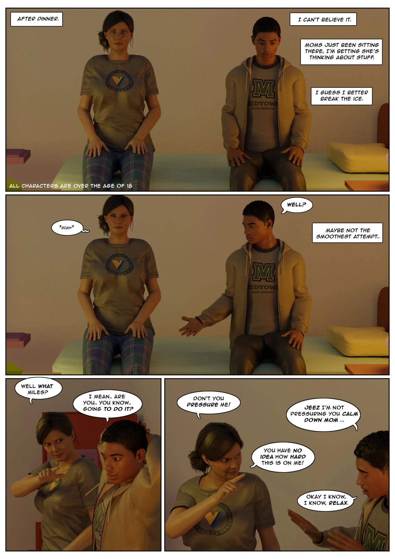 Spider-Mom porn comic picture 2