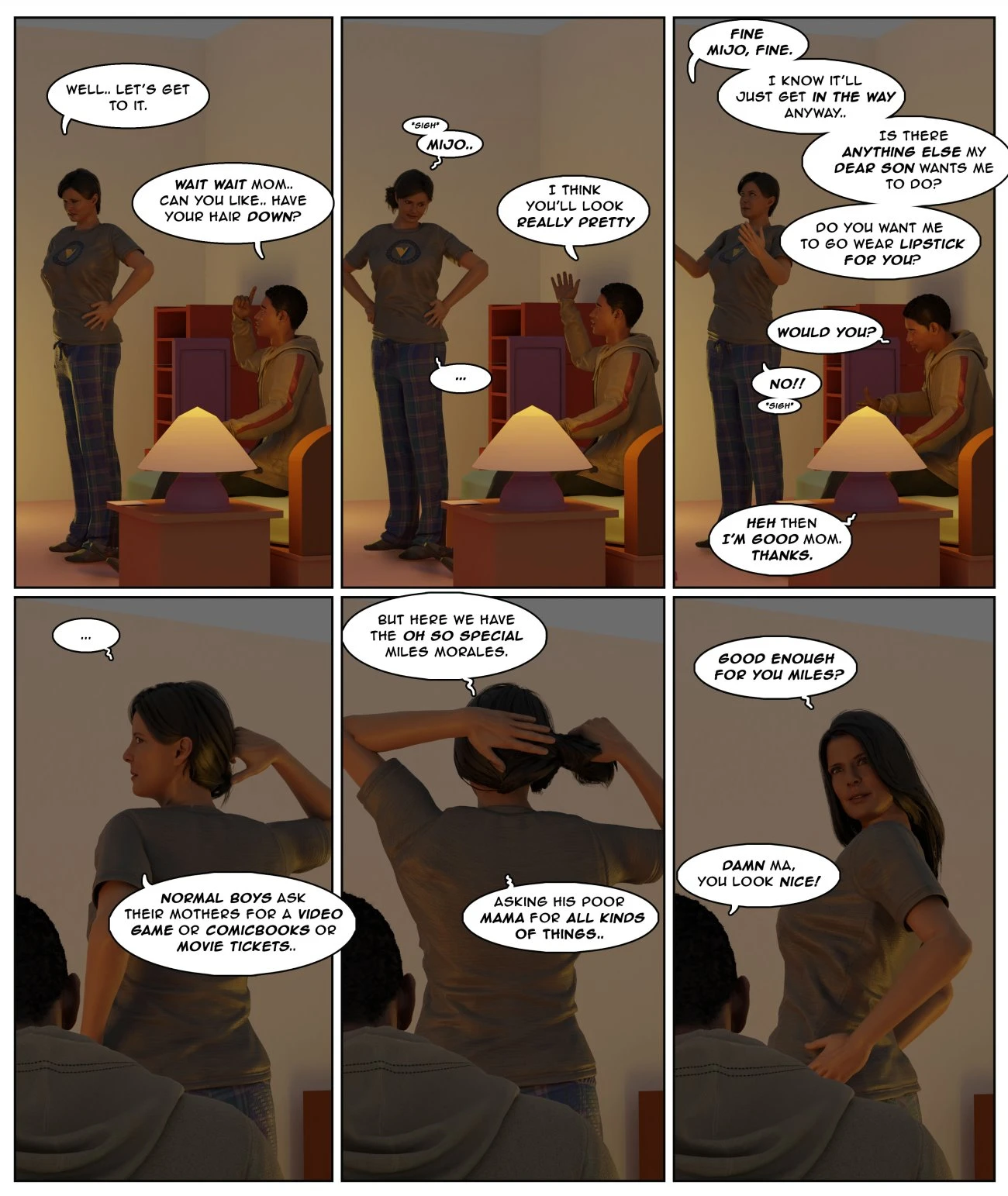 Spider-Mom porn comic picture 5