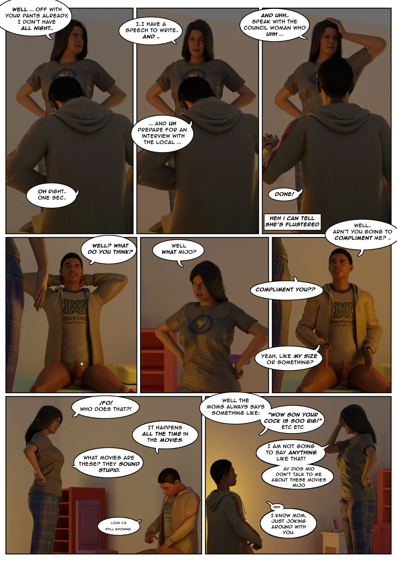 Spider-Mom porn comic picture 6