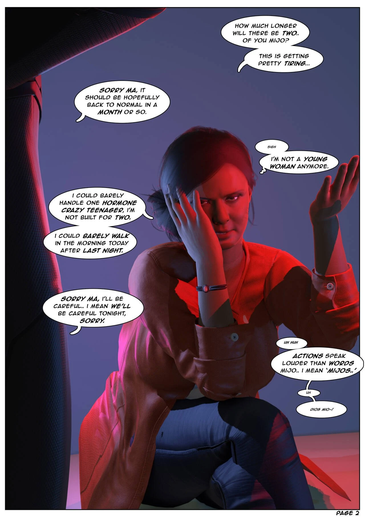 Spider-Mom: What If? Clone Saga porn comic picture 3