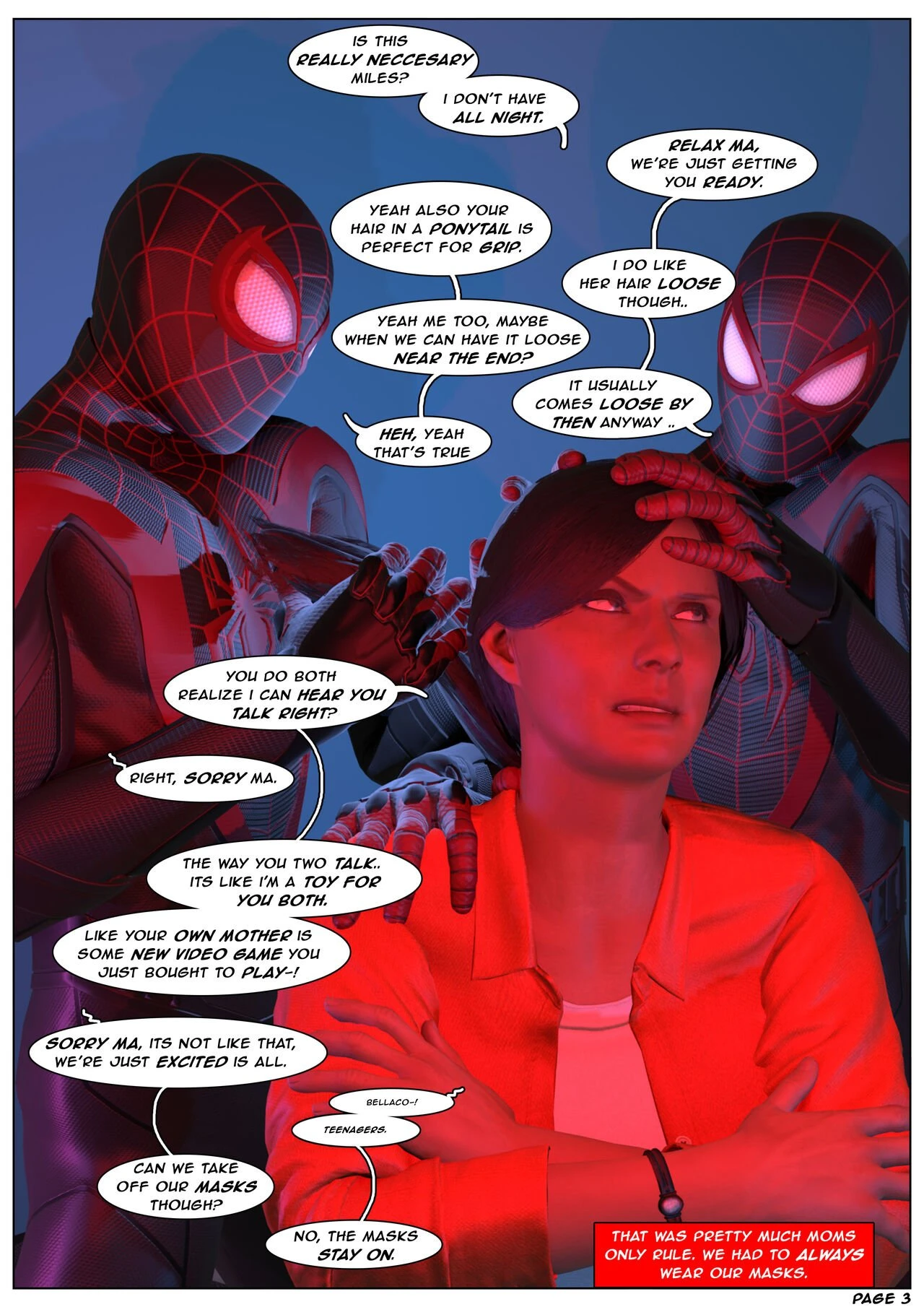 Spider-Mom: What If? Clone Saga porn comic picture 4