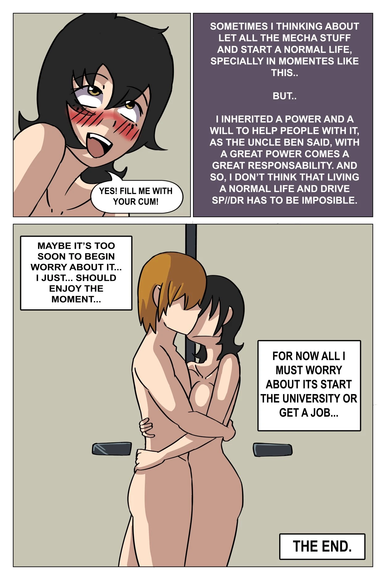 Spiderverse - A Bussy Night porn comic picture 11