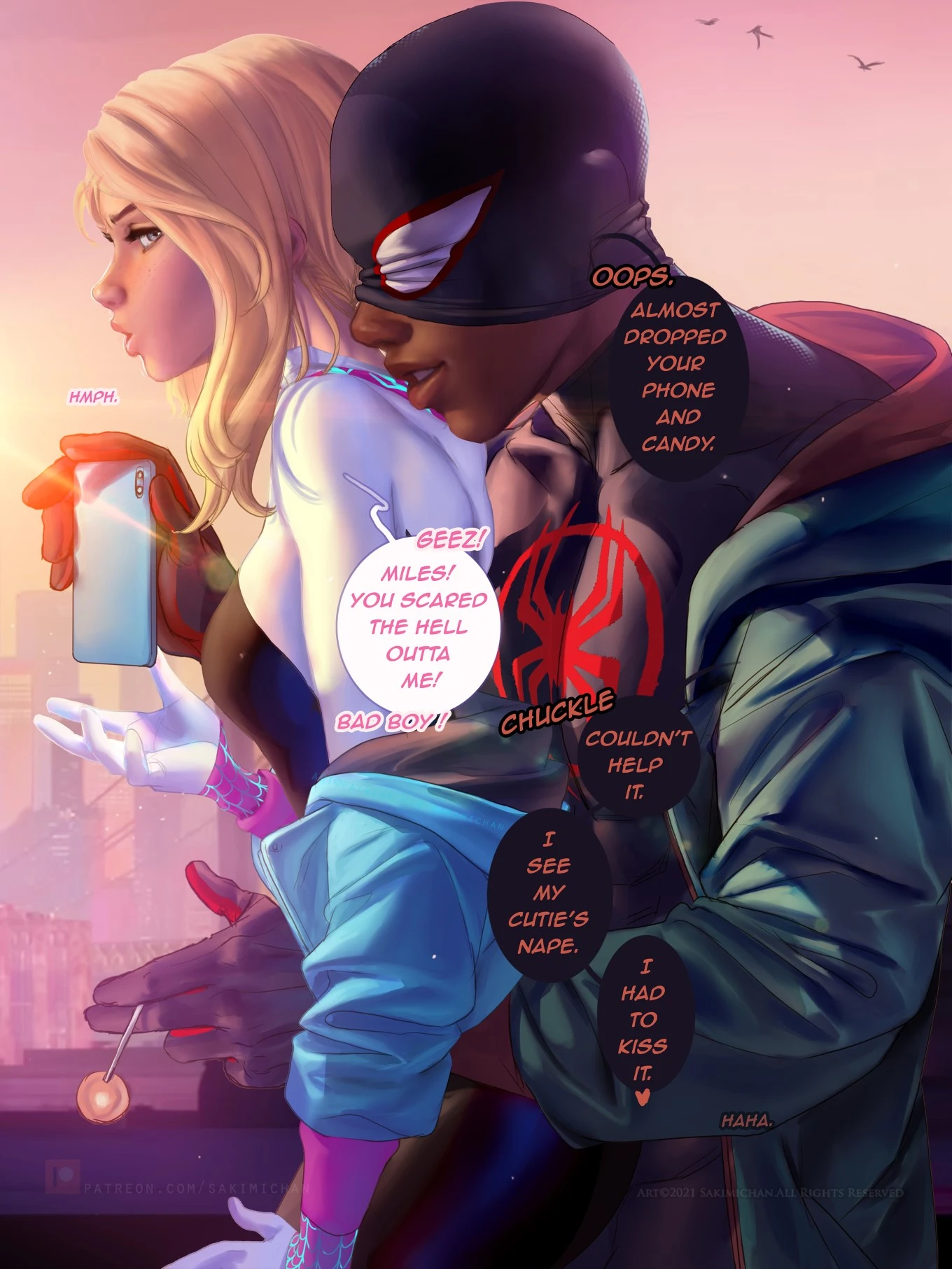 Spidey-Couple porn comic picture 27