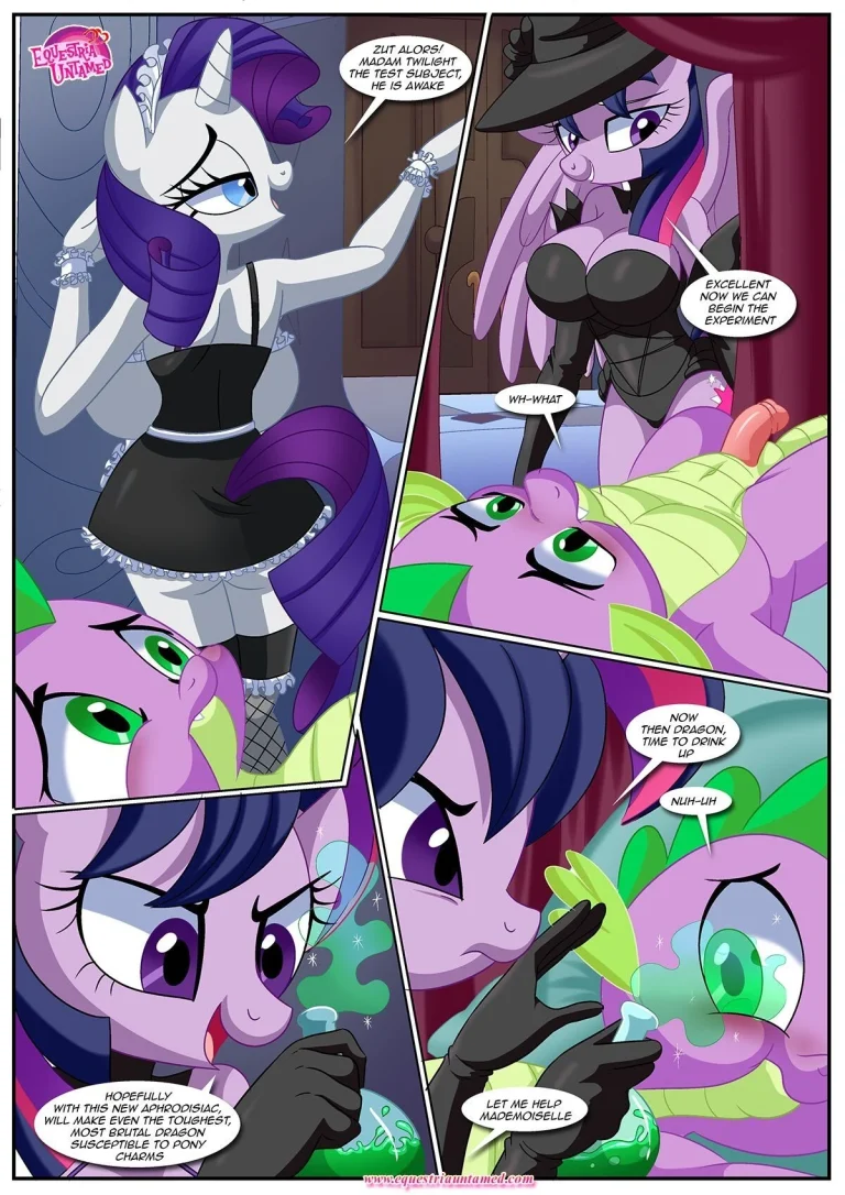 Spike's Ultimate Fantasies or The Dragon King's Harem porn comic picture 14