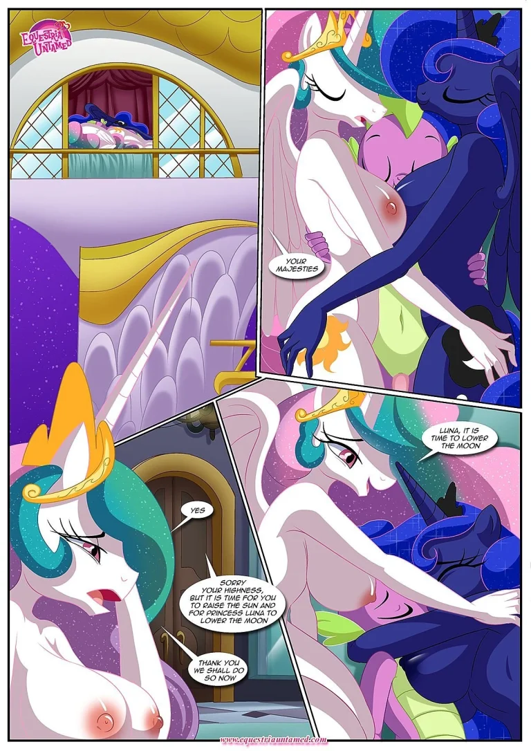 Spike's Ultimate Fantasies or The Dragon King's Harem porn comic picture 7