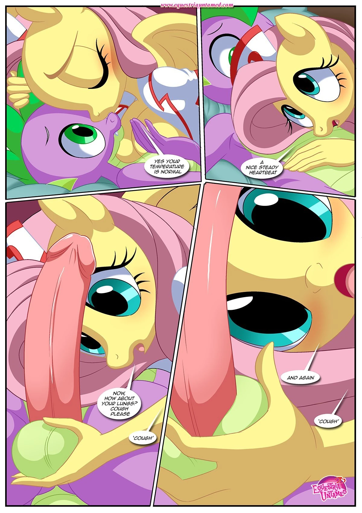 Spike's ultimate fantasy or the dragon king's harem porn comic picture 28