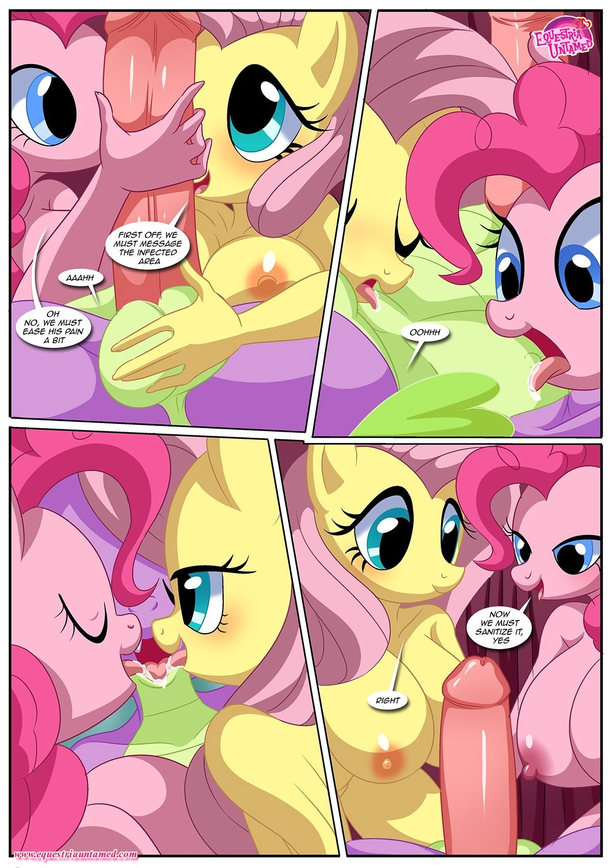 Spike's ultimate fantasy or the dragon king's harem porn comic picture 31