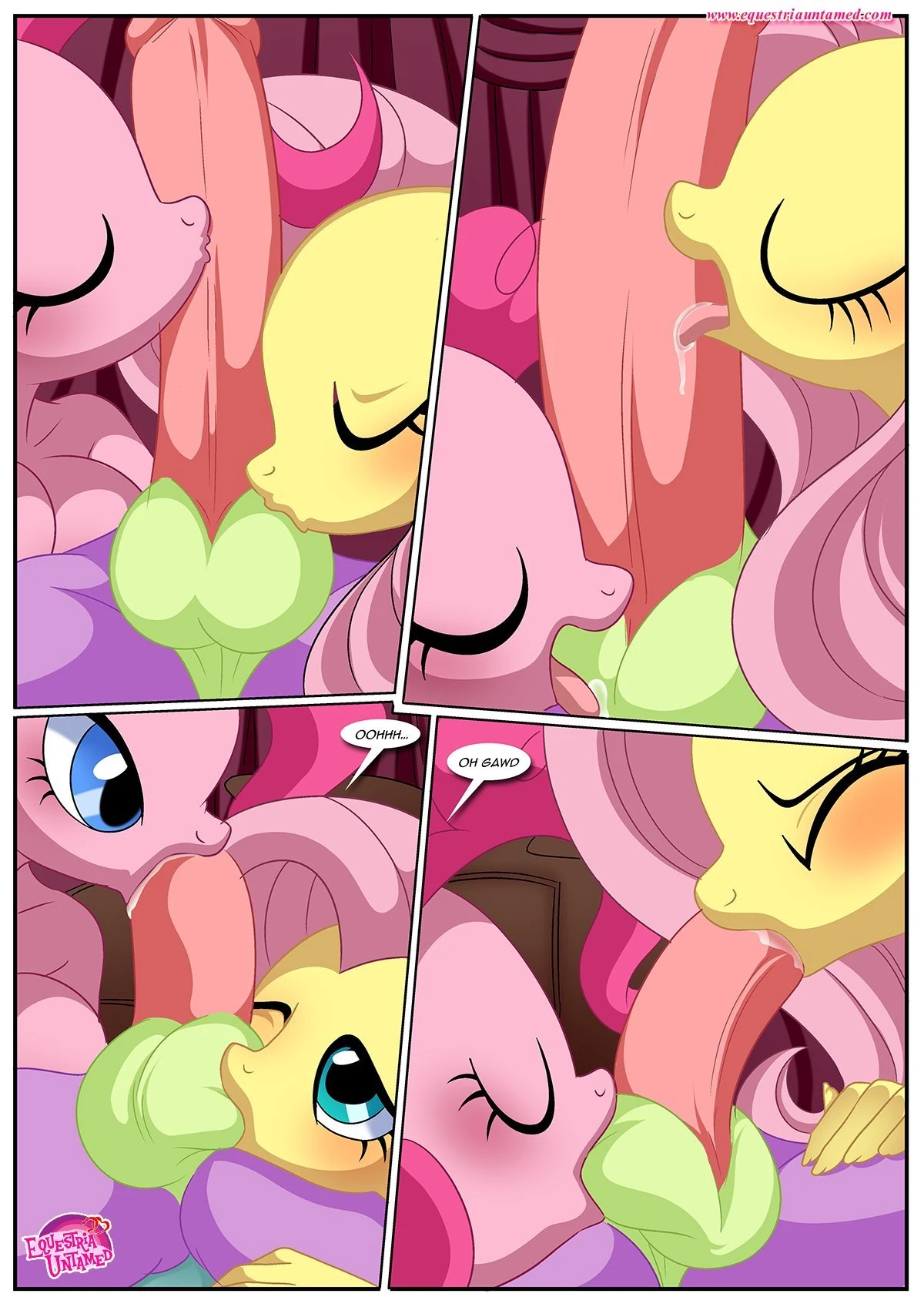 Spike's ultimate fantasy or the dragon king's harem porn comic picture 32