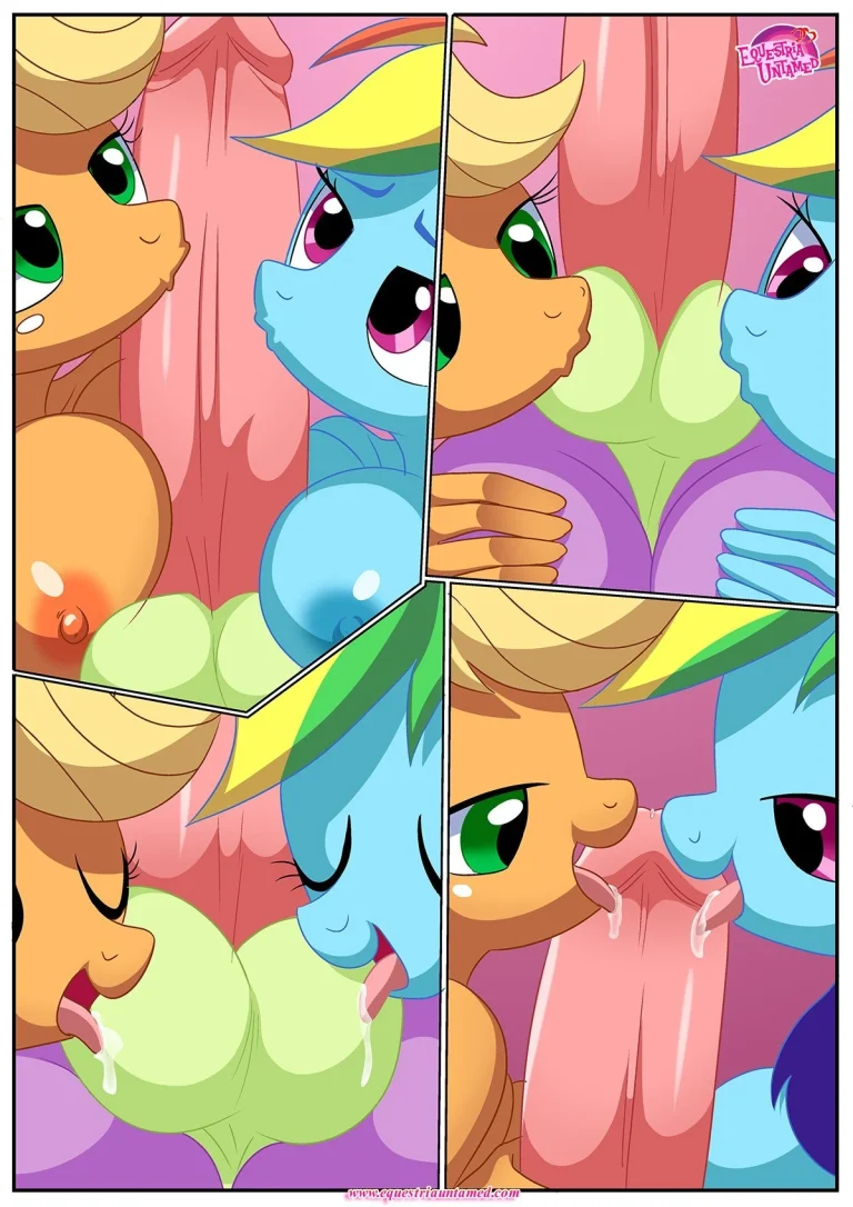 Spike's ultimate fantasy or the dragon king's harem porn comic picture 50