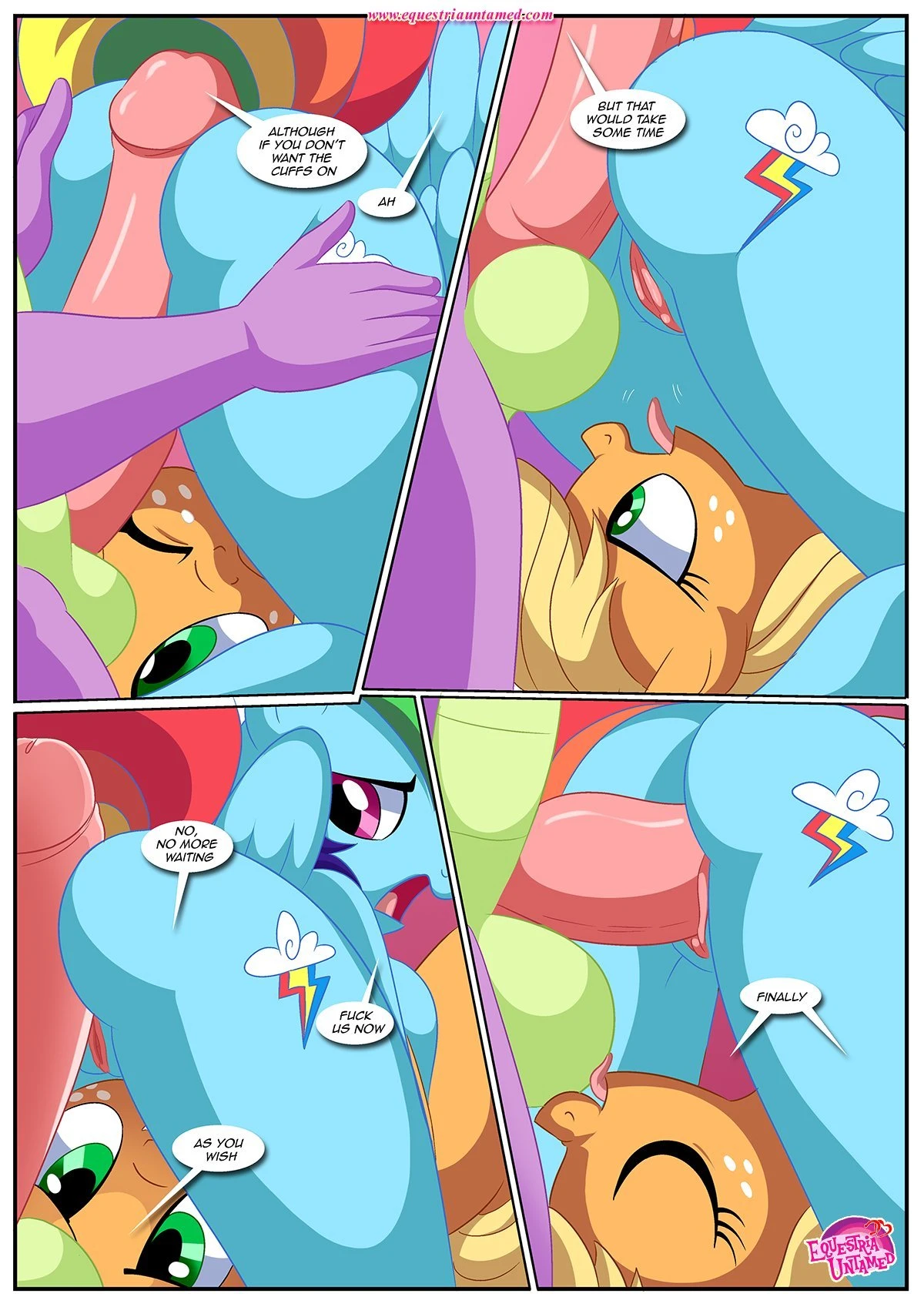Spike's ultimate fantasy or the dragon king's harem porn comic picture 55