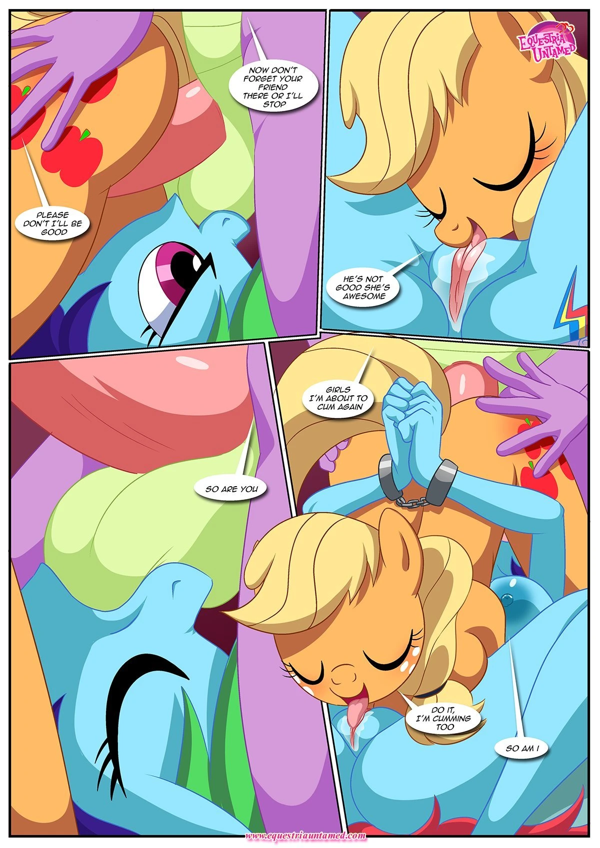 Spike's ultimate fantasy or the dragon king's harem porn comic picture 59