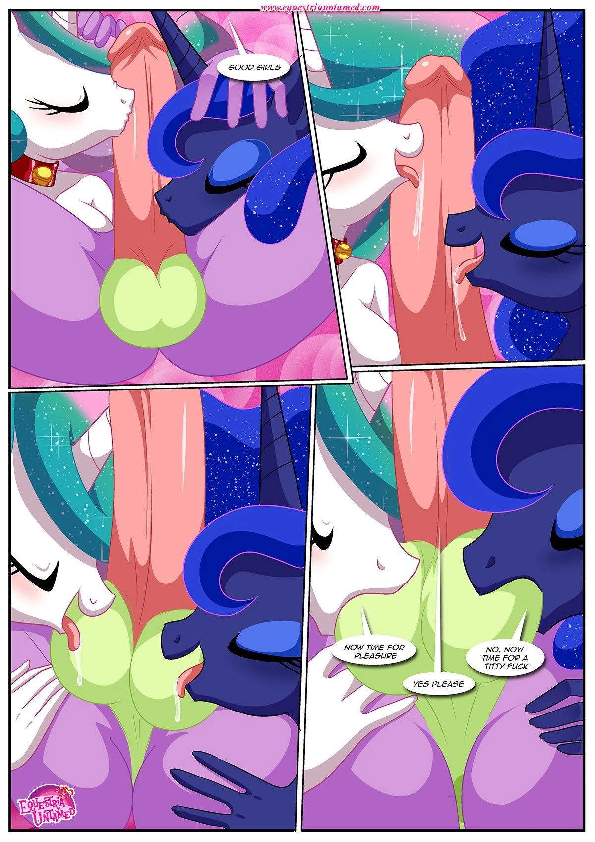 Spike's ultimate fantasy or the dragon king's harem porn comic picture 70