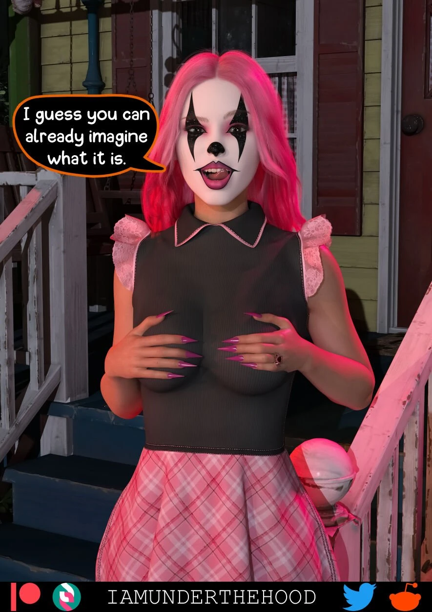 Spooky Cum porn comic picture 10