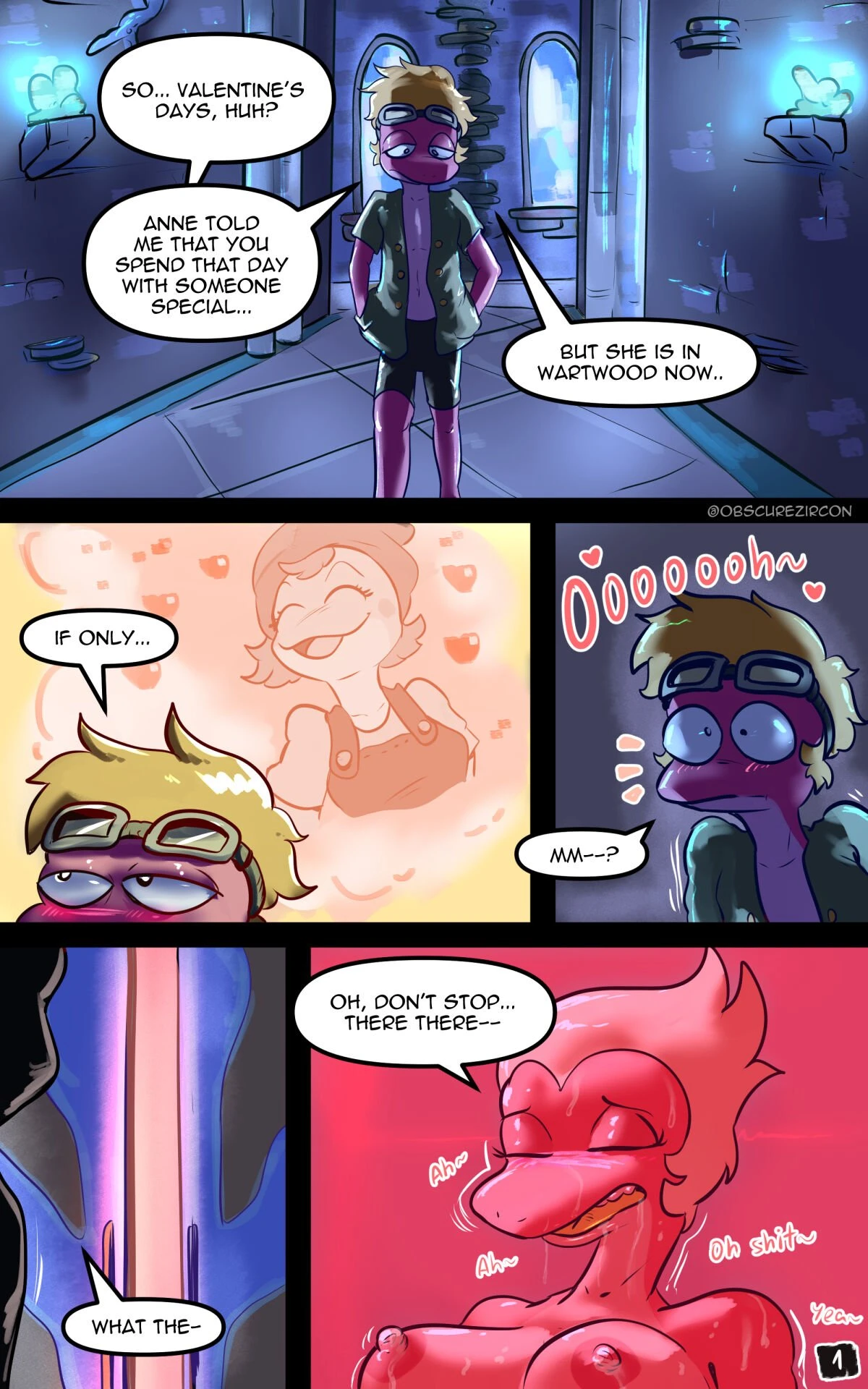 Sprig's Valentine porn comic picture 2