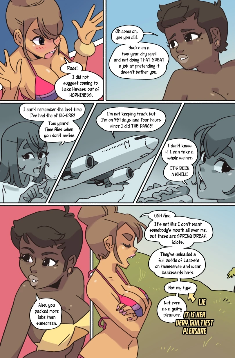 Spring Break porn comic picture 3