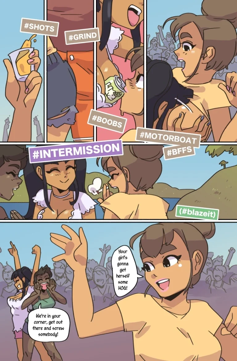 Spring Break porn comic picture 8
