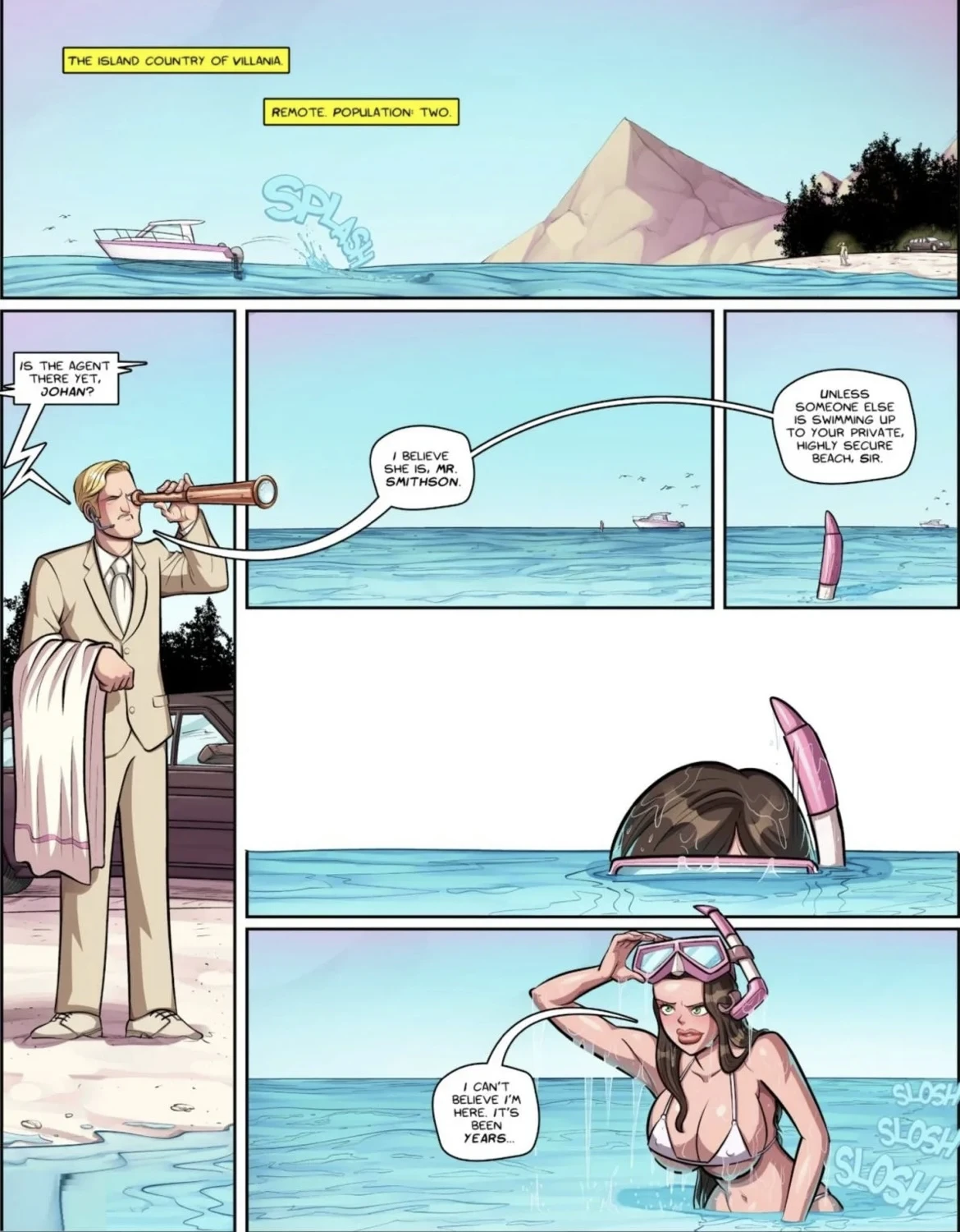 Spy Games 4 porn comic picture 2