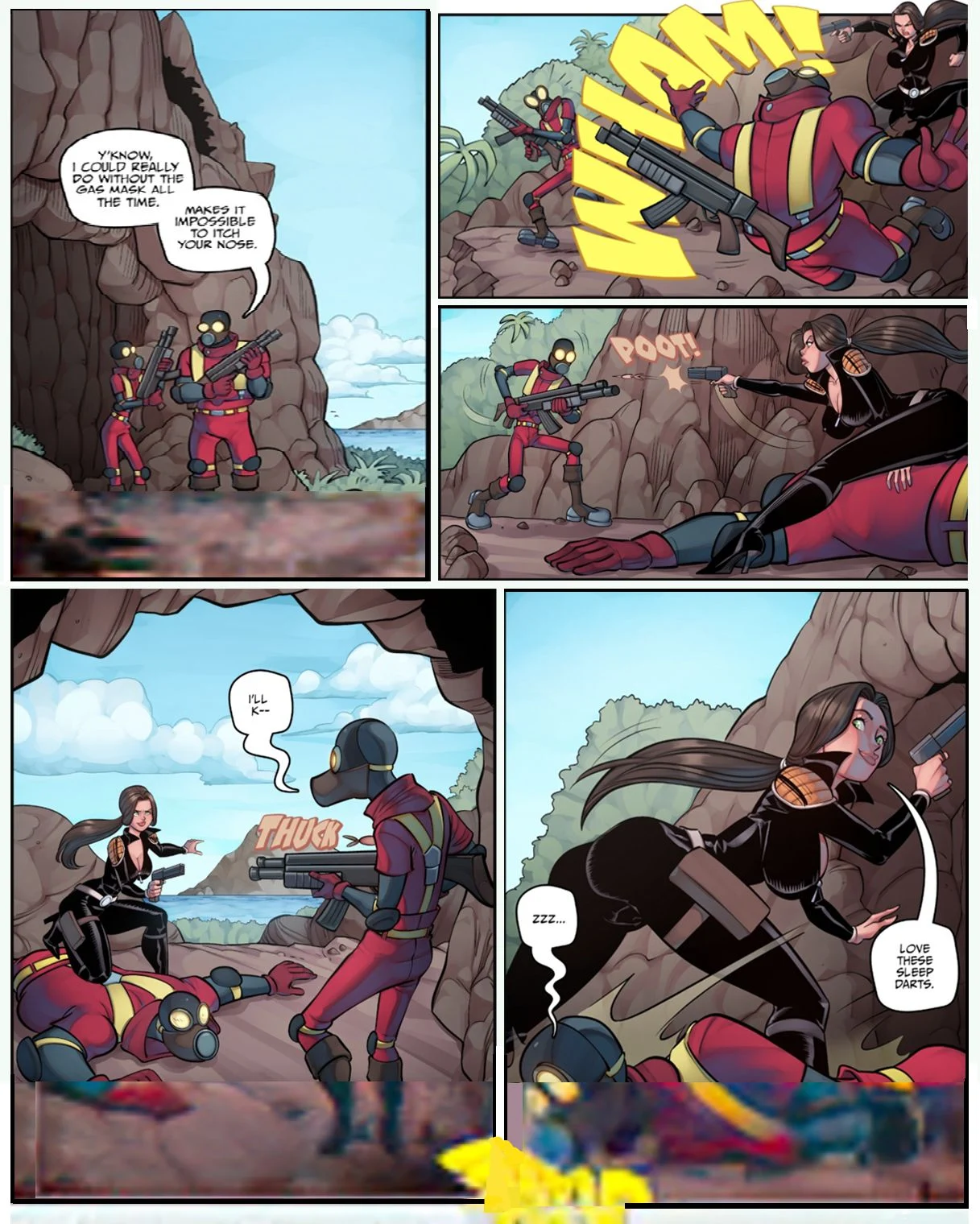 Spy Games 5 porn comic picture 3