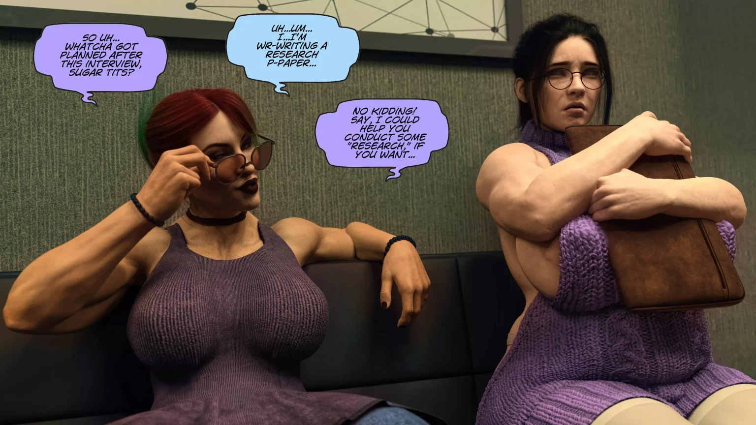 SquarePeg3D - Applying Oneself porn comic picture 1