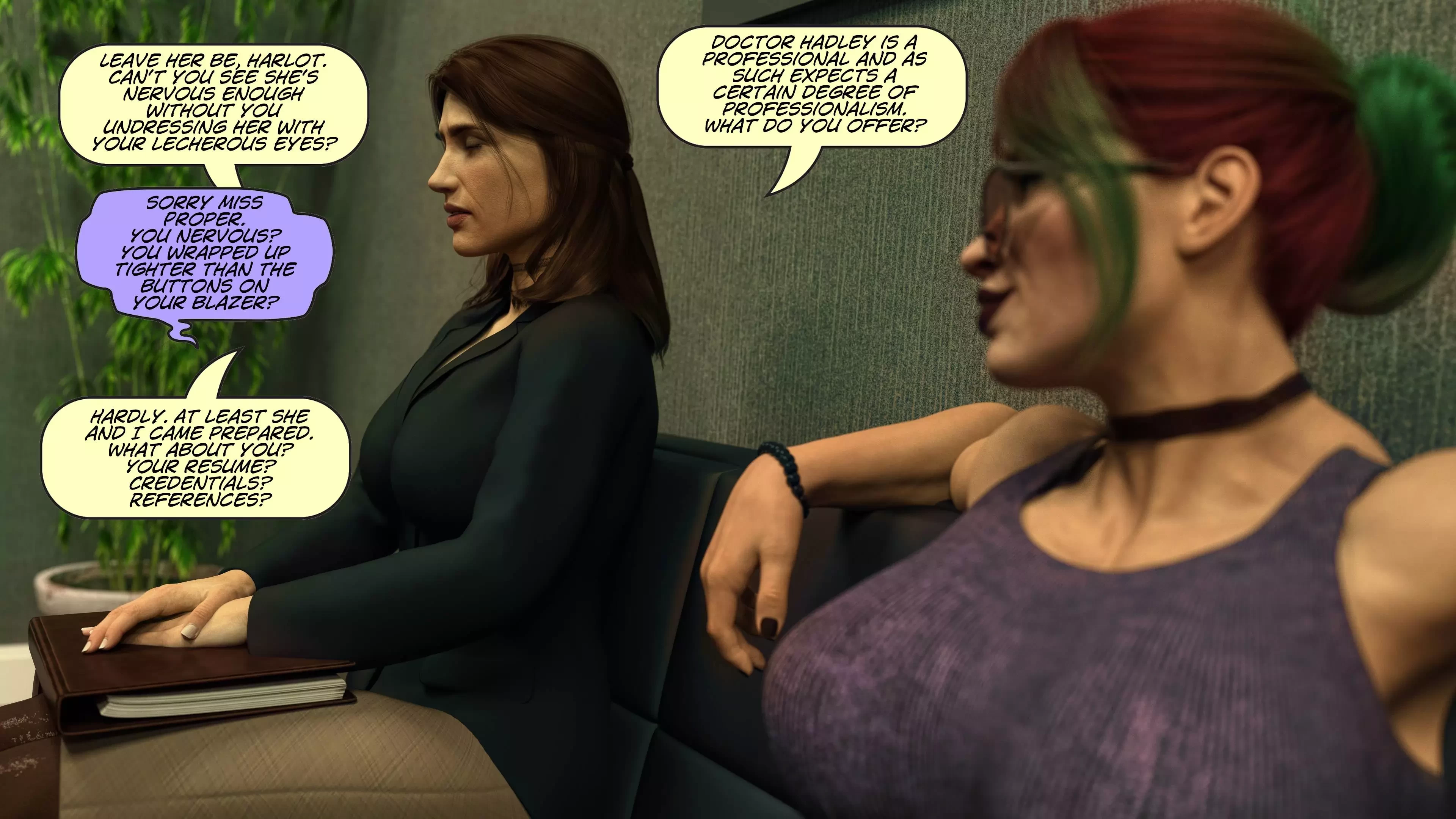 SquarePeg3D - Applying Oneself porn comic picture 2