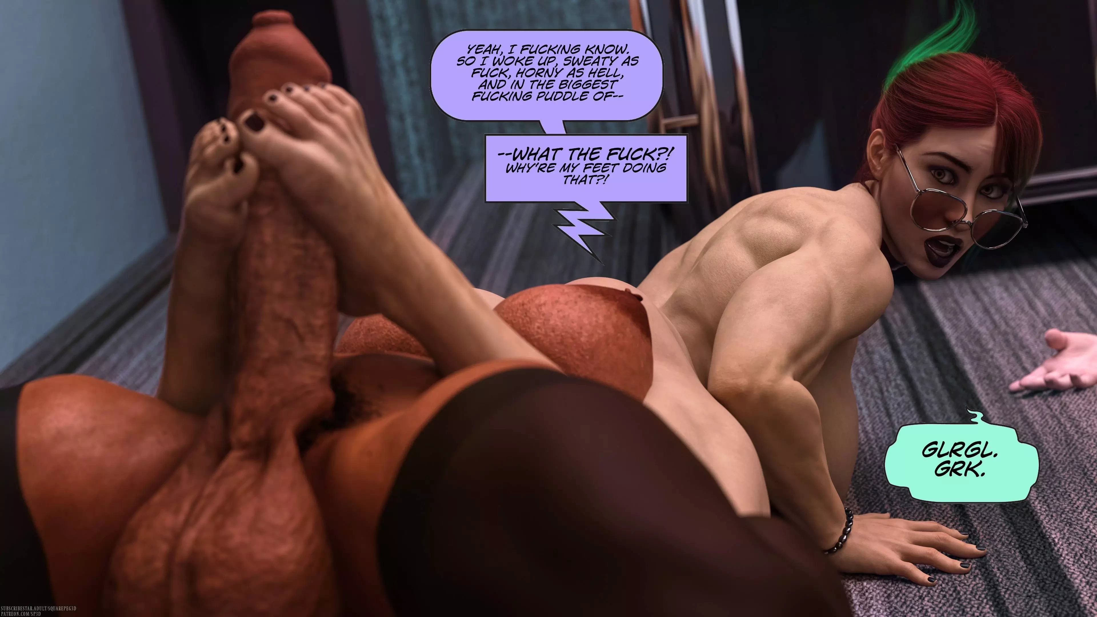 SquarePeg3D - Applying Oneself porn comic picture 219