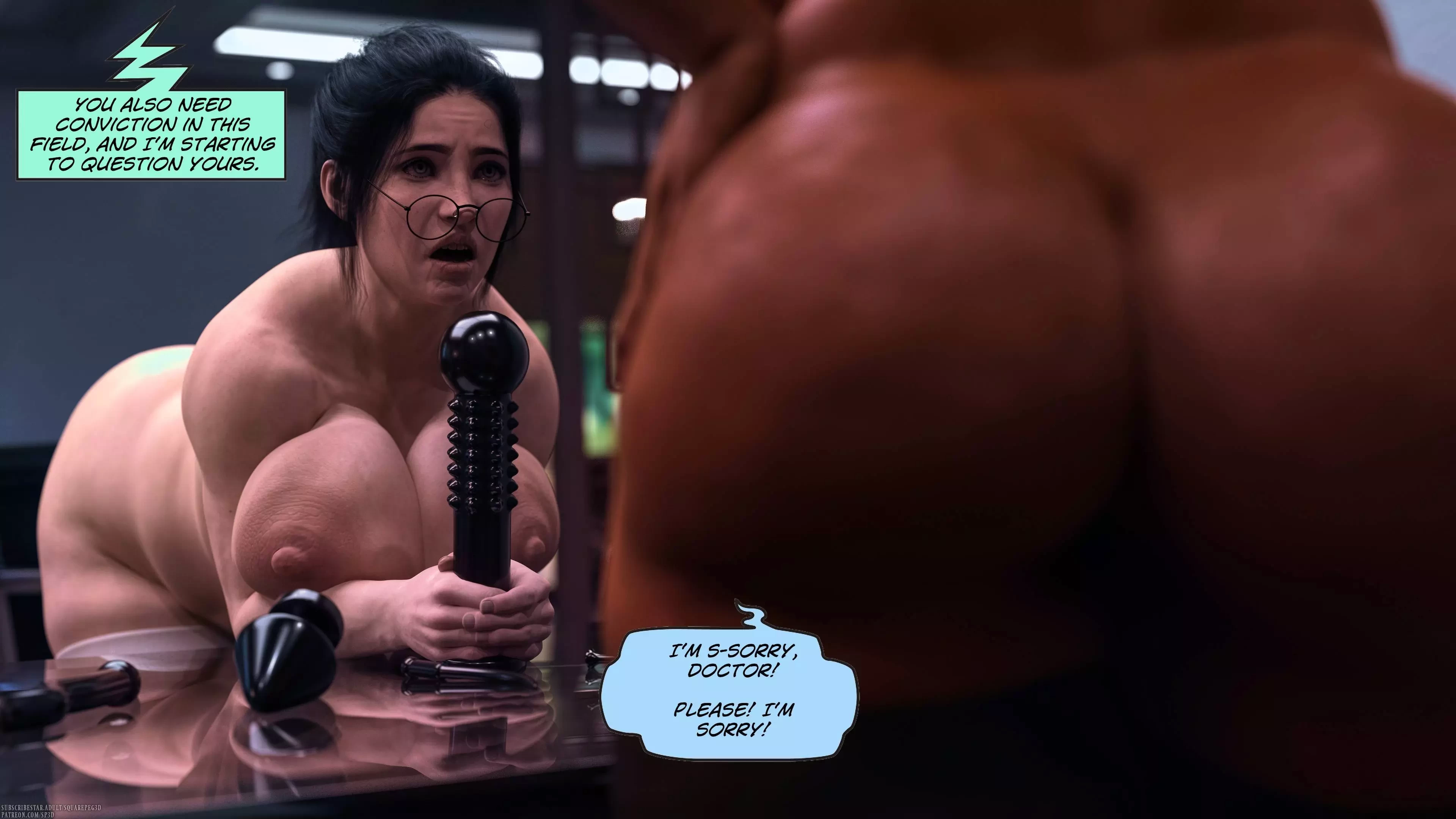 SquarePeg3D - Applying Oneself porn comic picture 37