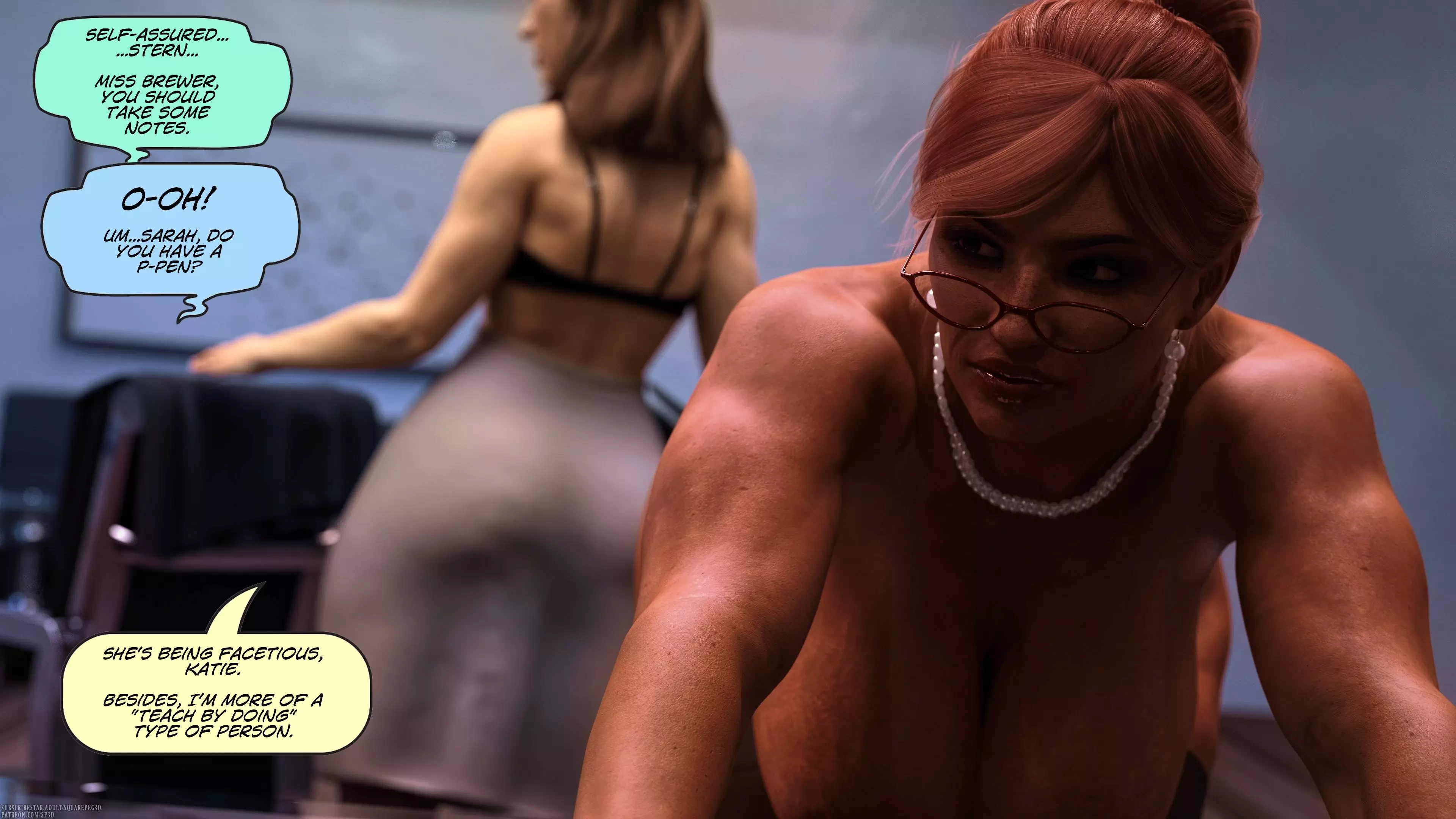 SquarePeg3D - Applying Oneself porn comic picture 79