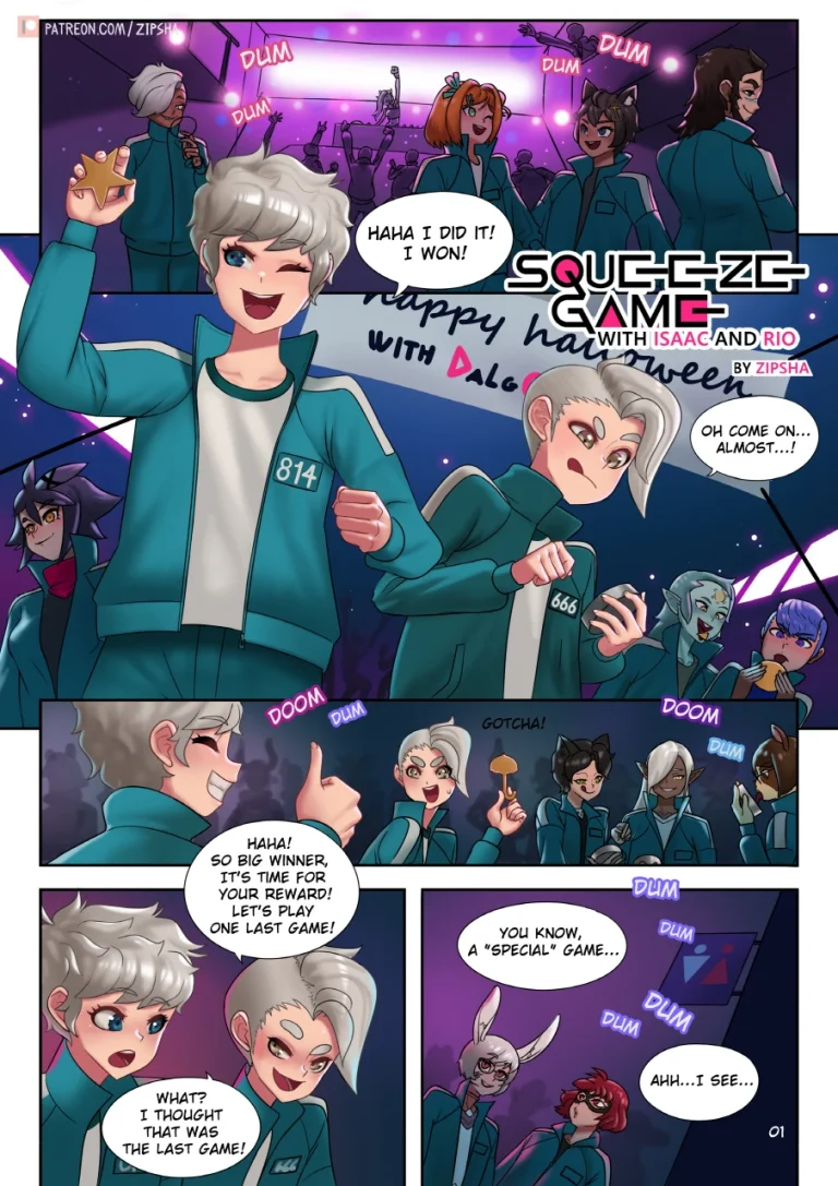 squid game femboy edition porn comic picture 1