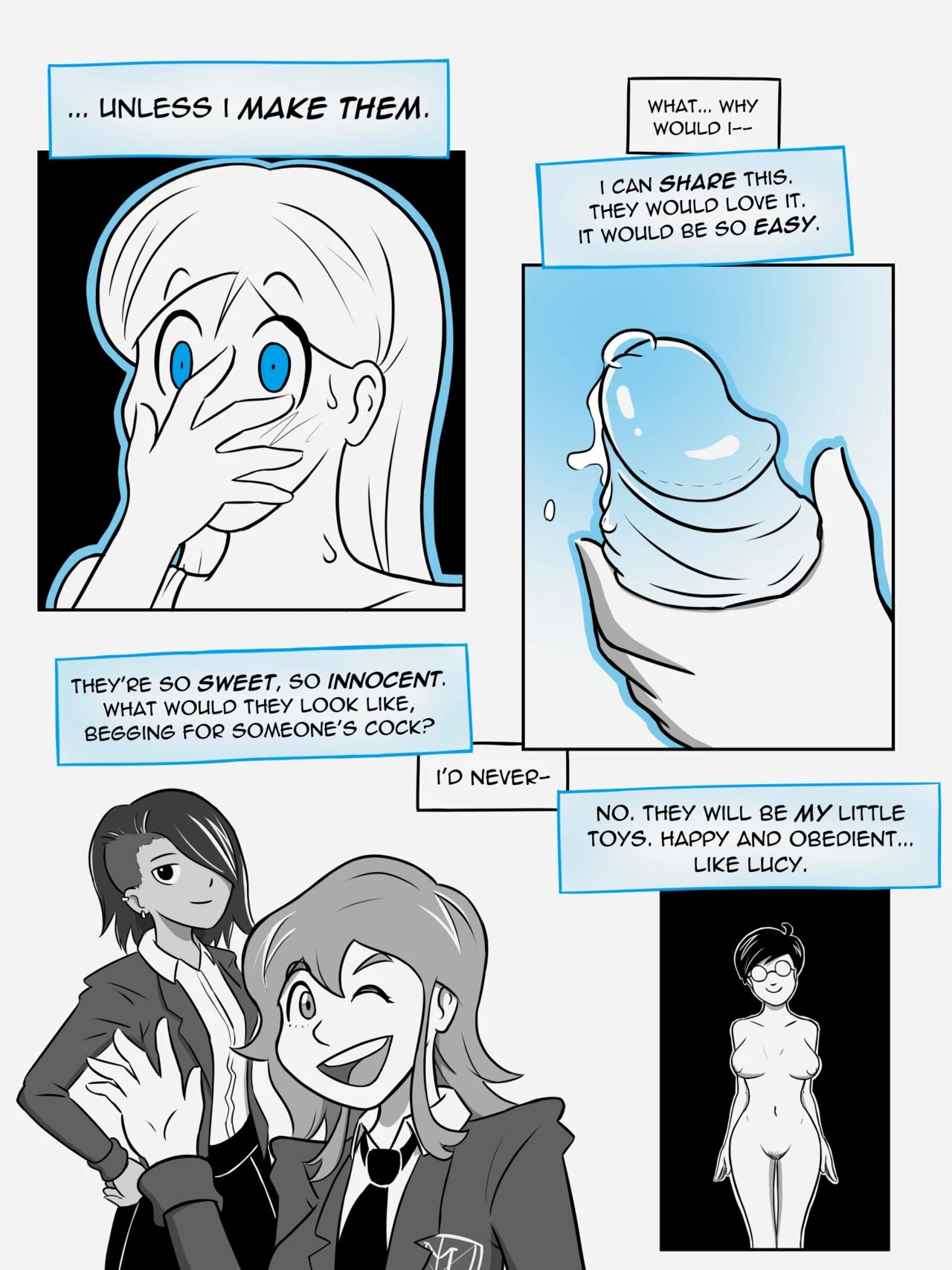 St. Mercury Academy 2 porn comic picture 13